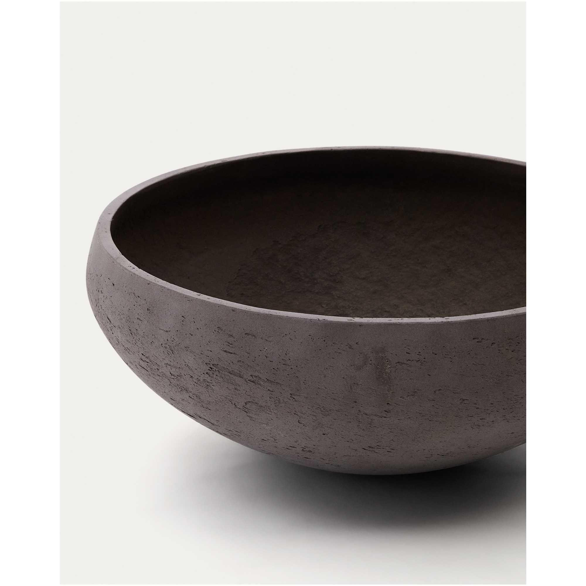 Blumentopf Nura Terrakotta mit Zementoptik (2er-Set)
