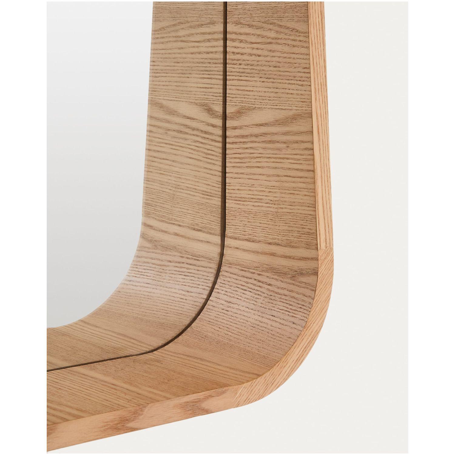 Wandspiegel Salaya Eschenfurnier FSC Mix Credit 90x60