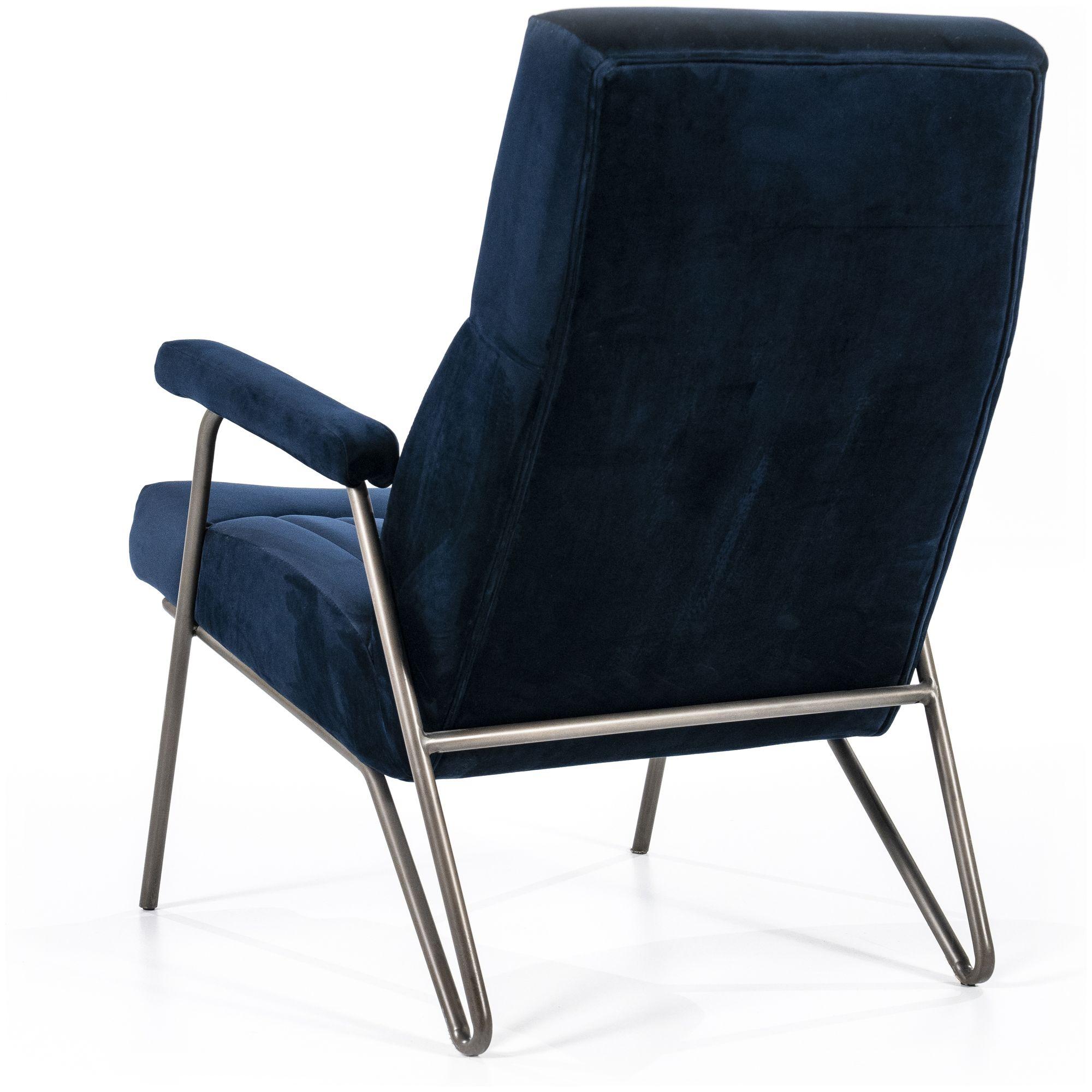 Armlehnsessel Bruce blau