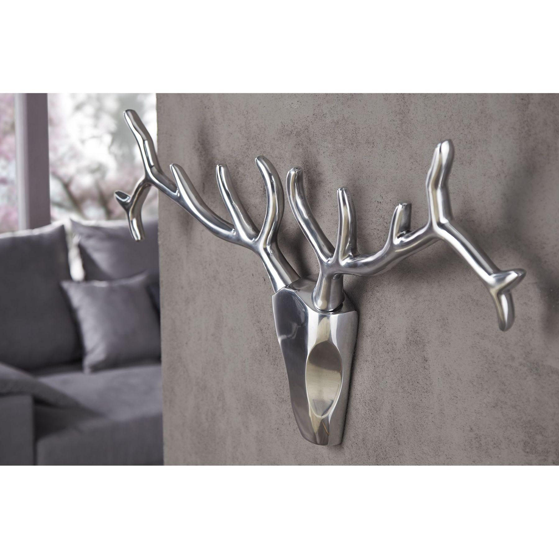 Wanddekoration Deer Alu 90