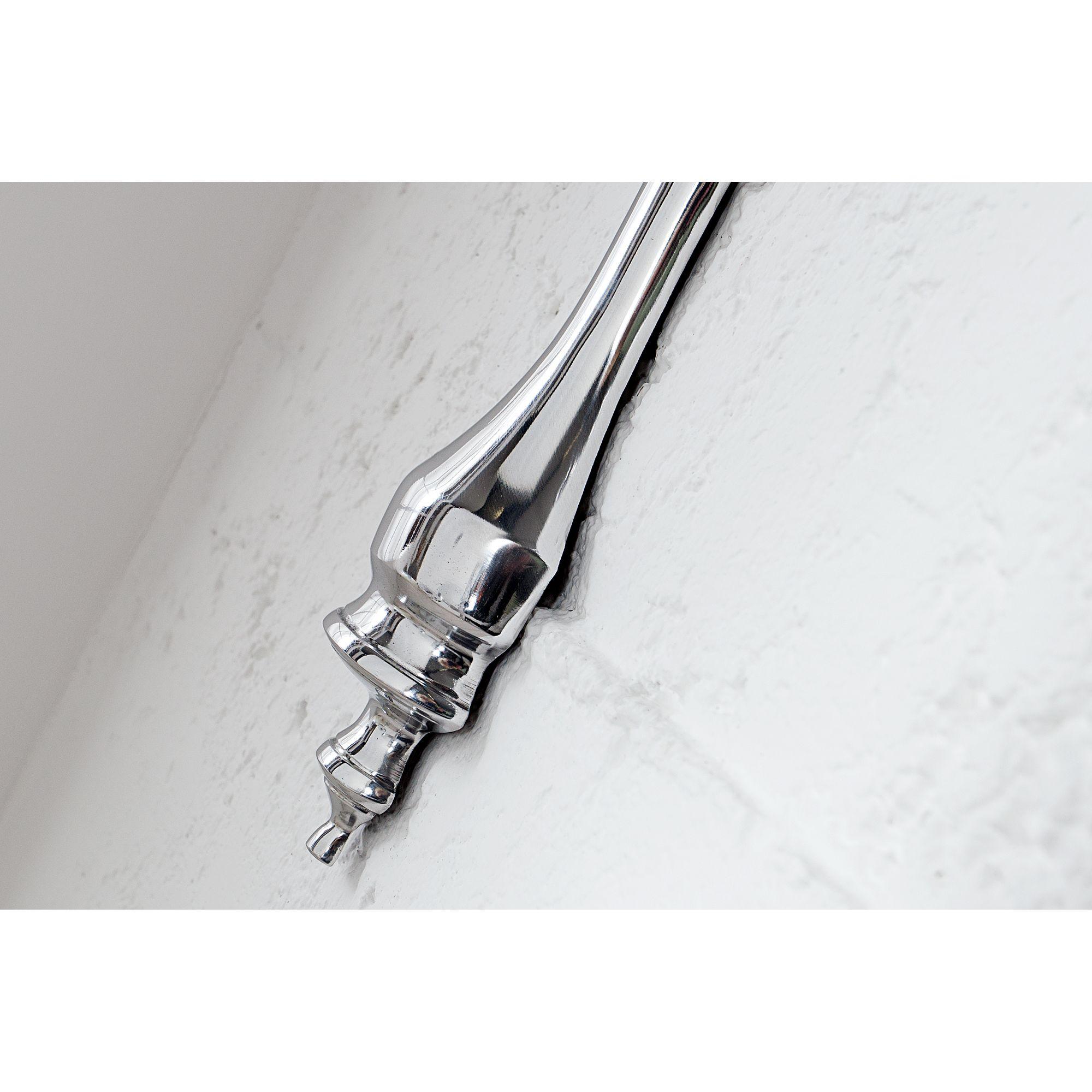 Wandkonsole Prestige Aluminium silber 80cm