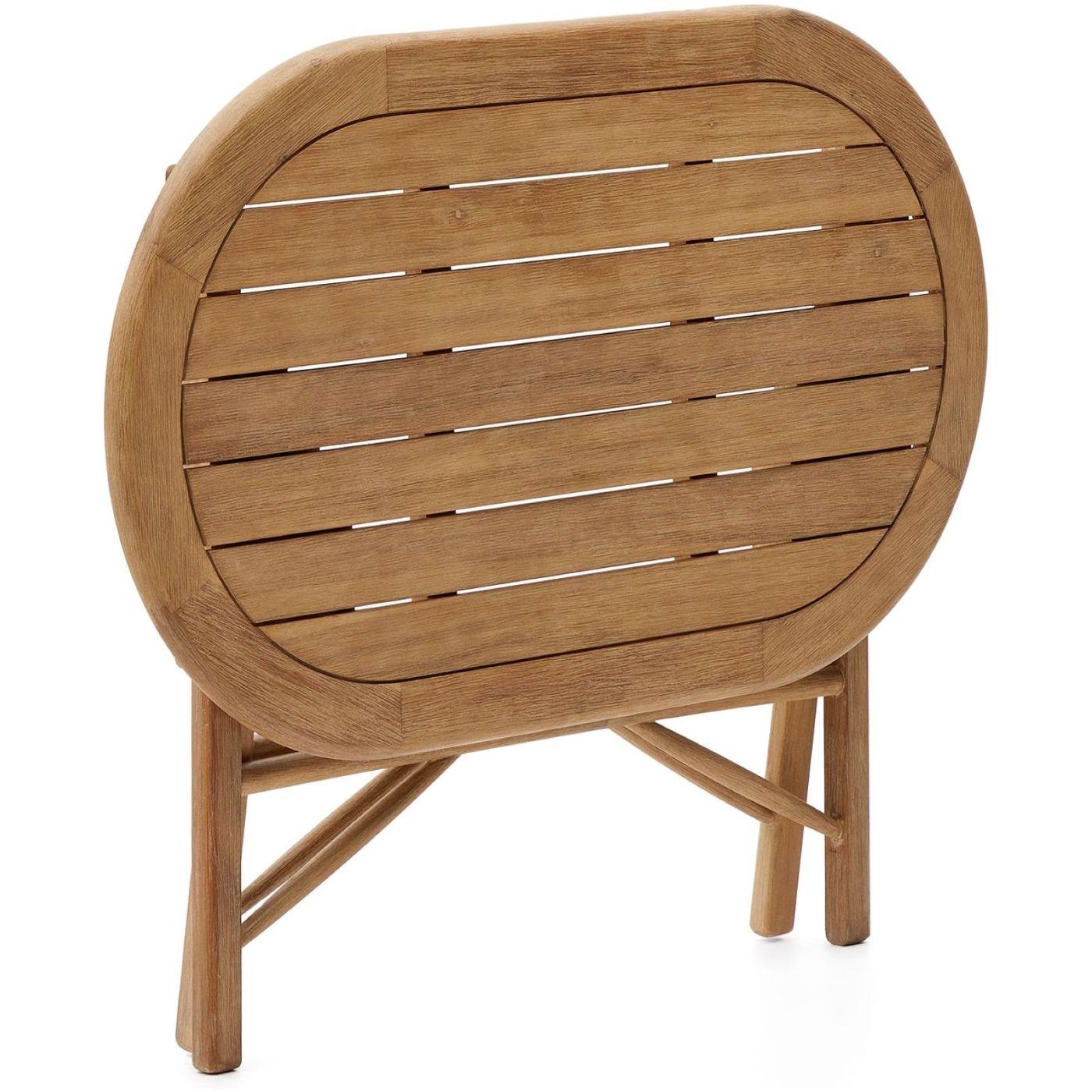 Garten Klapptisch Dandara massives Akazienholz Natur 120x70 100% FSC