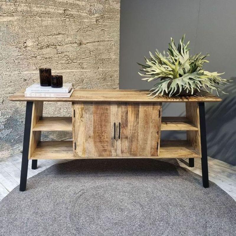 Anrichte Sideboard Jena Mangoholz natur 175