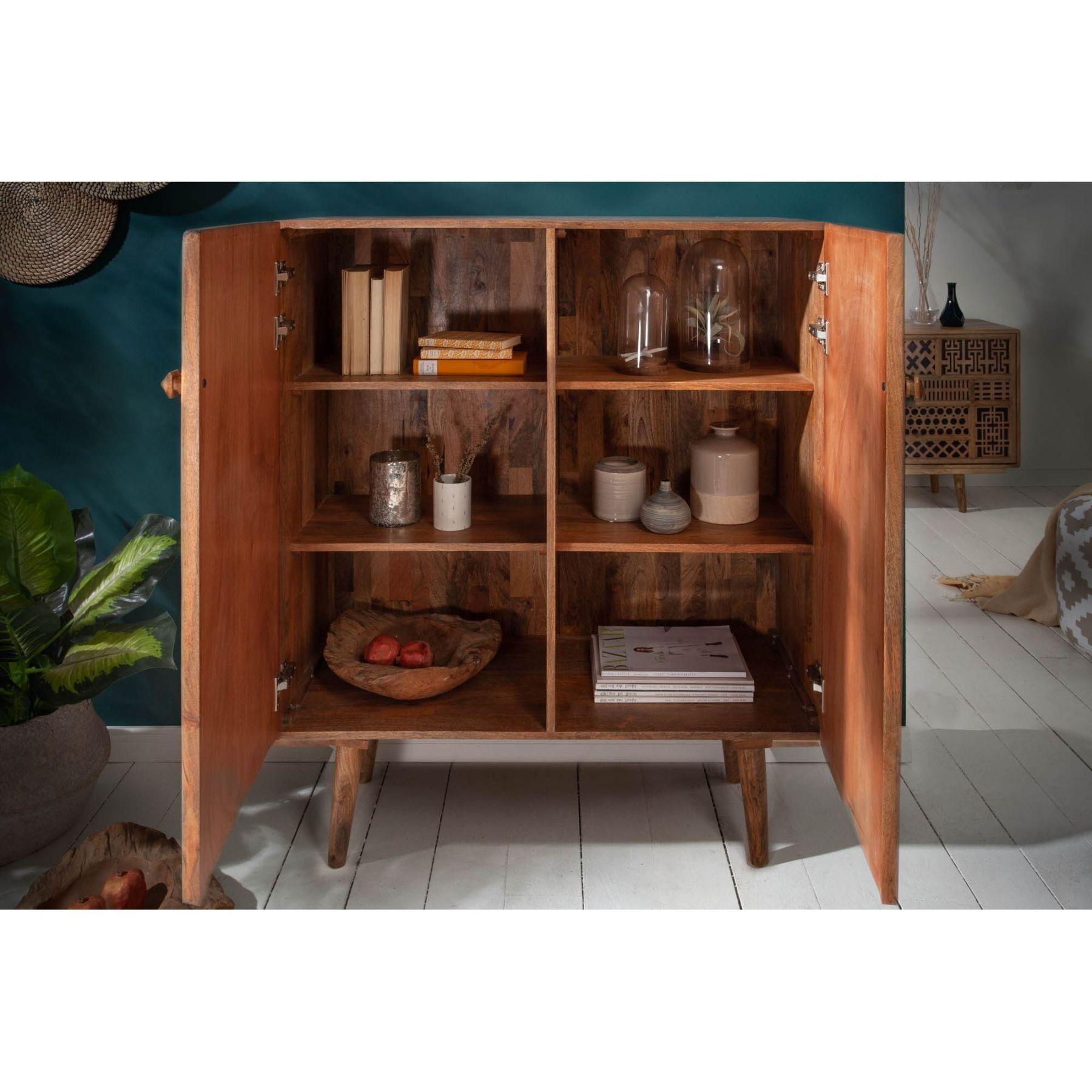 Highboard Multiple 100cm Mango natur
