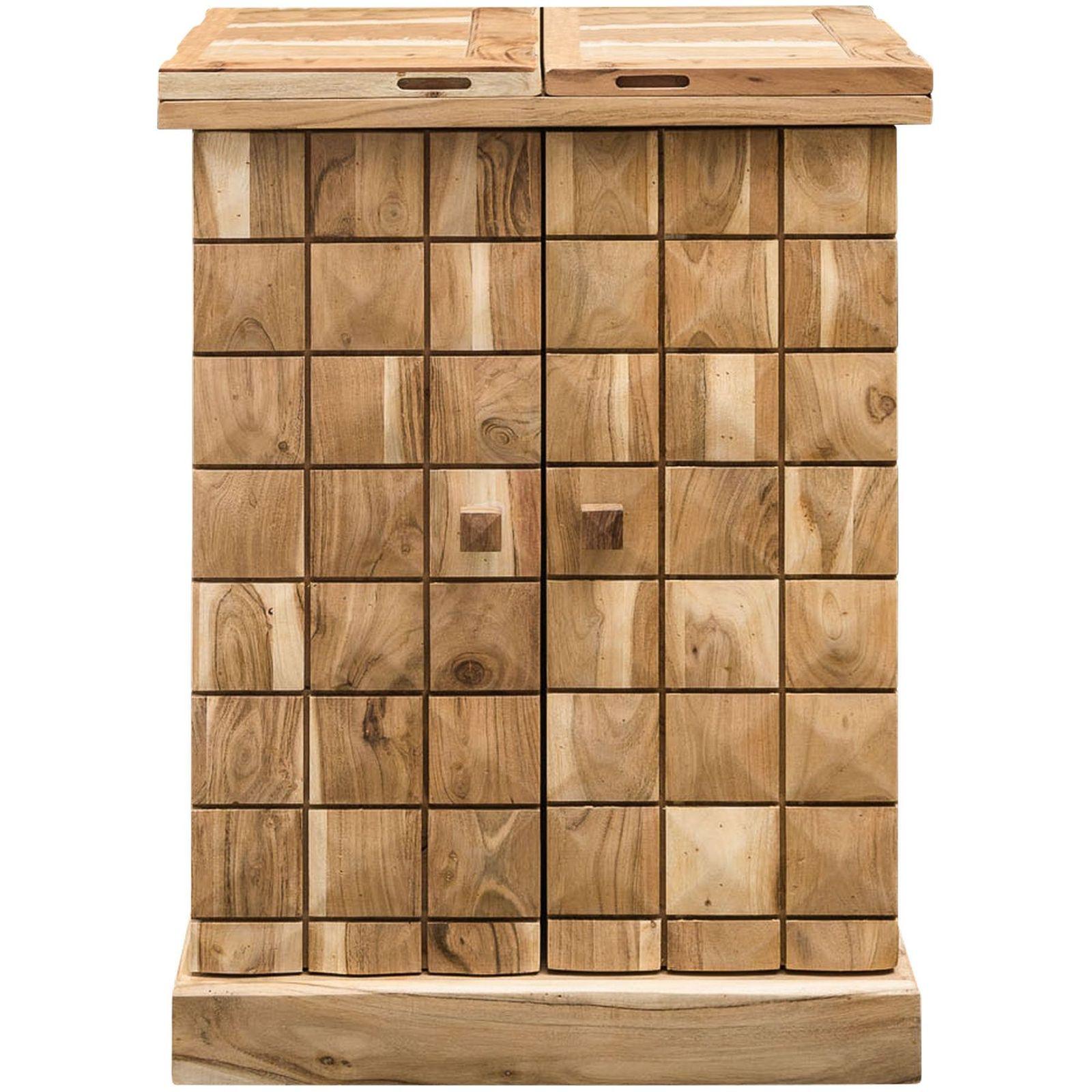 Barschrank Vintage Paris 130cm Akazie