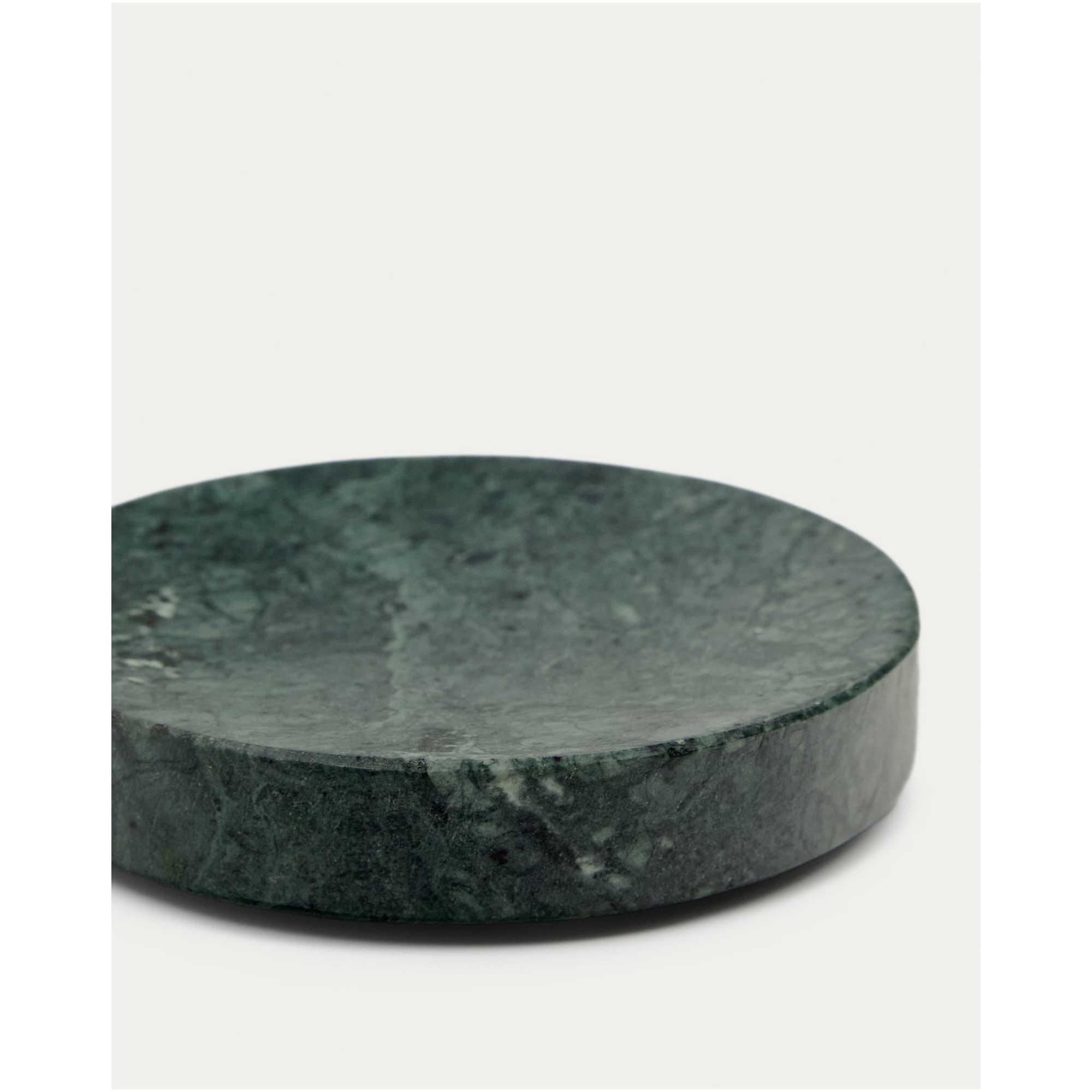 Seifenschale Elenei aus grünem Marmor