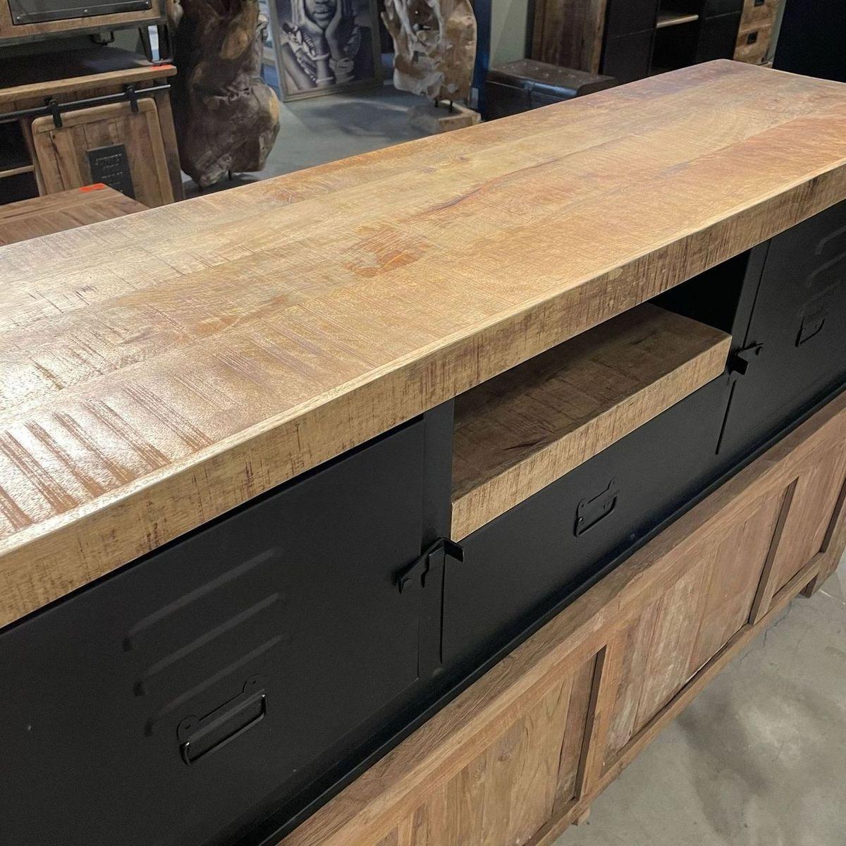 Industrie Locker TV Möbel Fynn 150