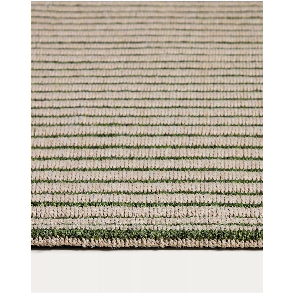 Teppich Ardelia aus Synthetikfasern grün-beige 160x230