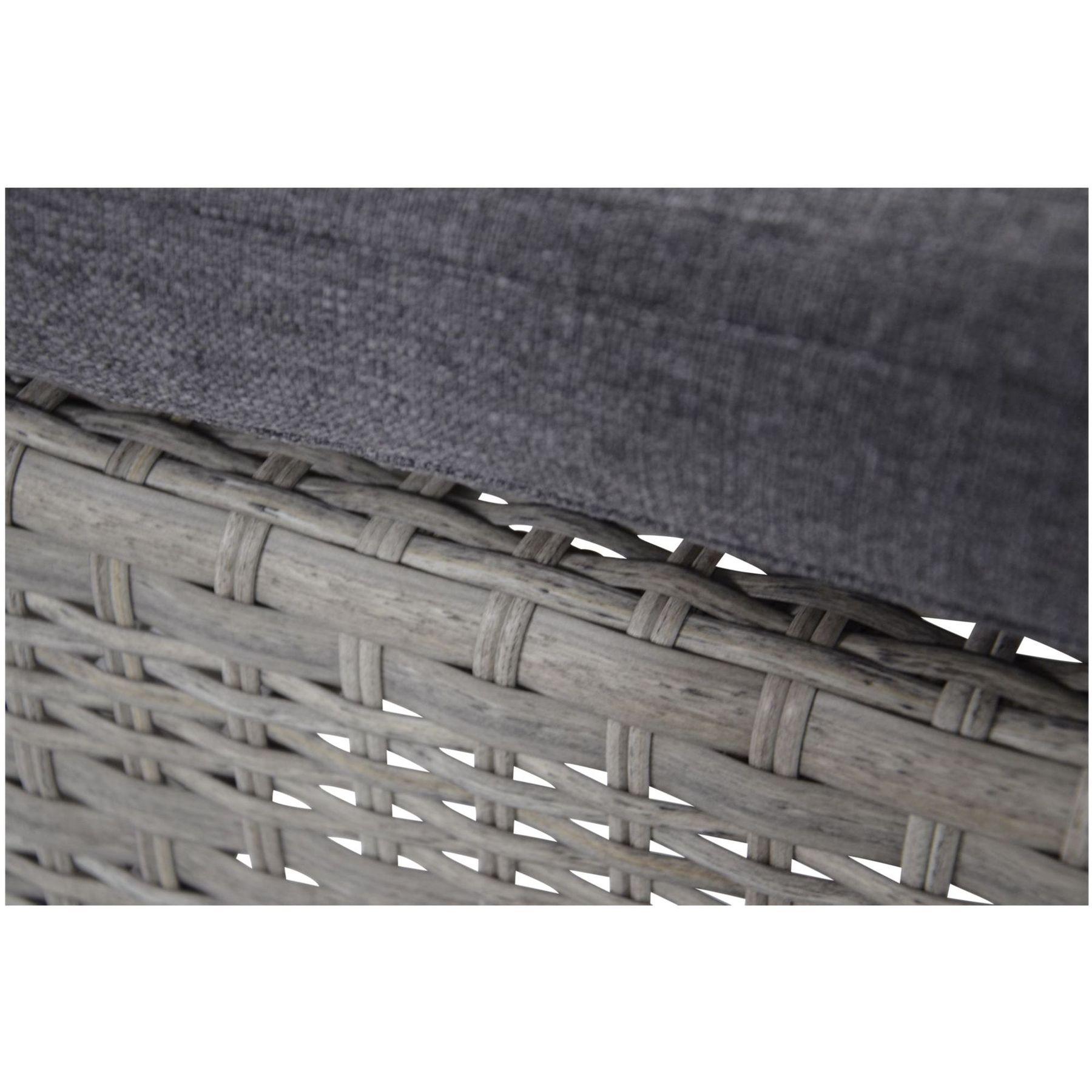Poly Rattan Gartenstuhl Parma stone (verstellbar)