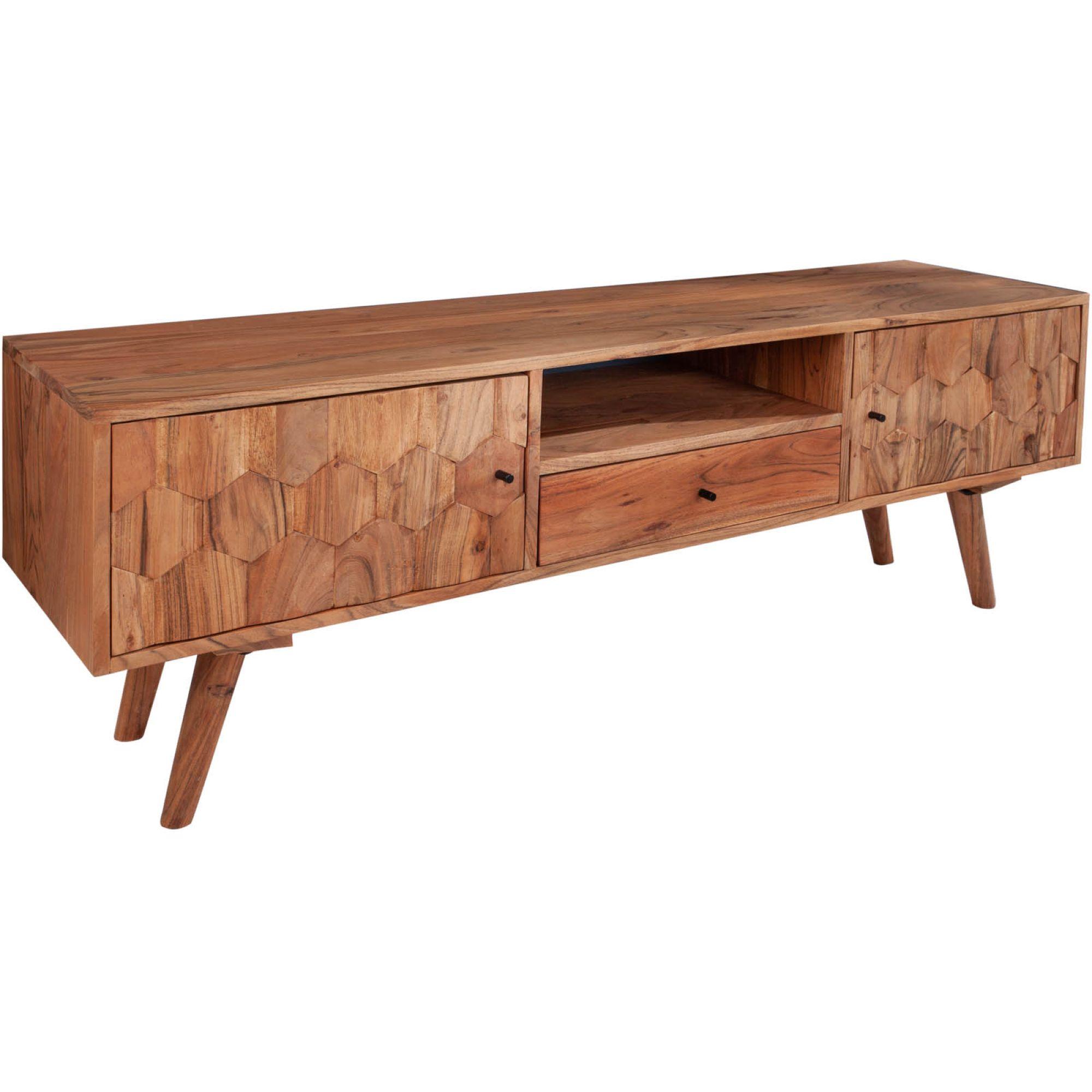 TV Board Beehive II 140cm Akazie