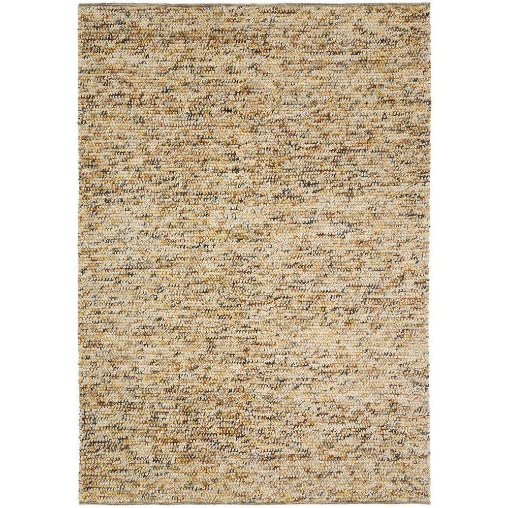 Bouclé-Wollteppich Elanis mehrfarbig 160x230