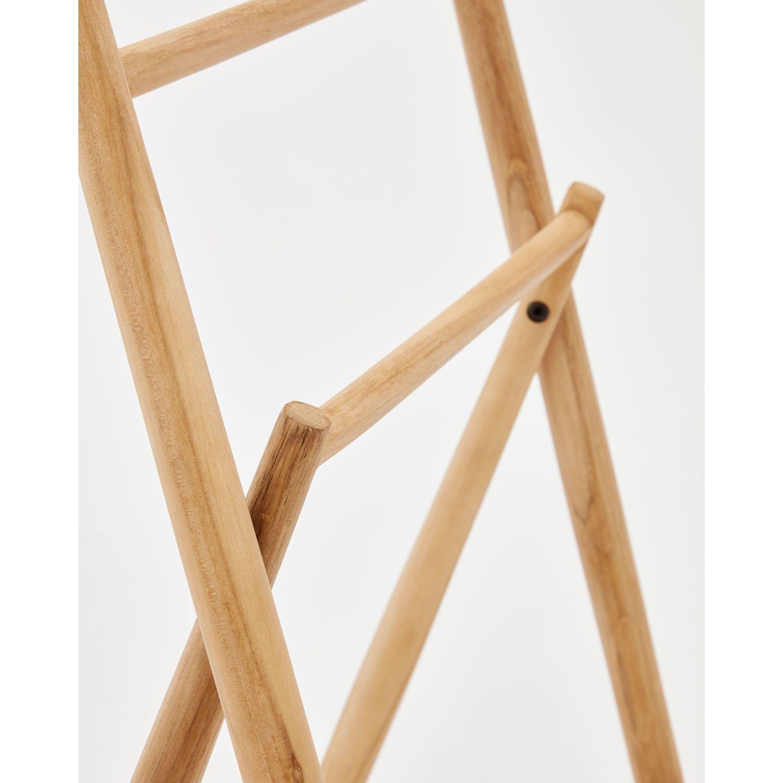 Roxana Handtuchhalter aus massivem Teakholz 50 x 95 cm