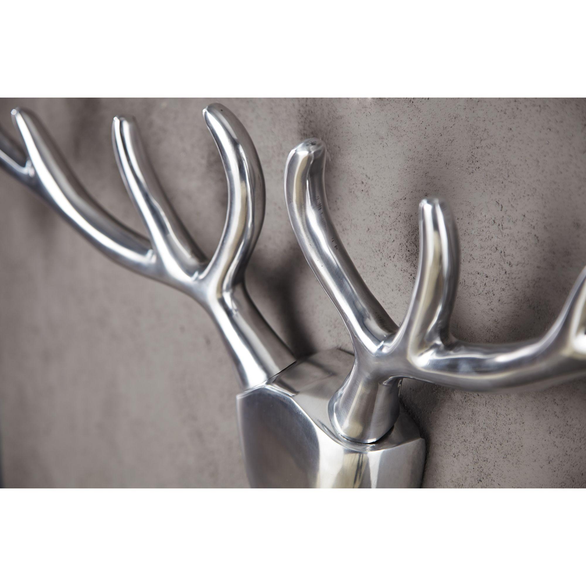 Wanddekoration Deer Alu 90