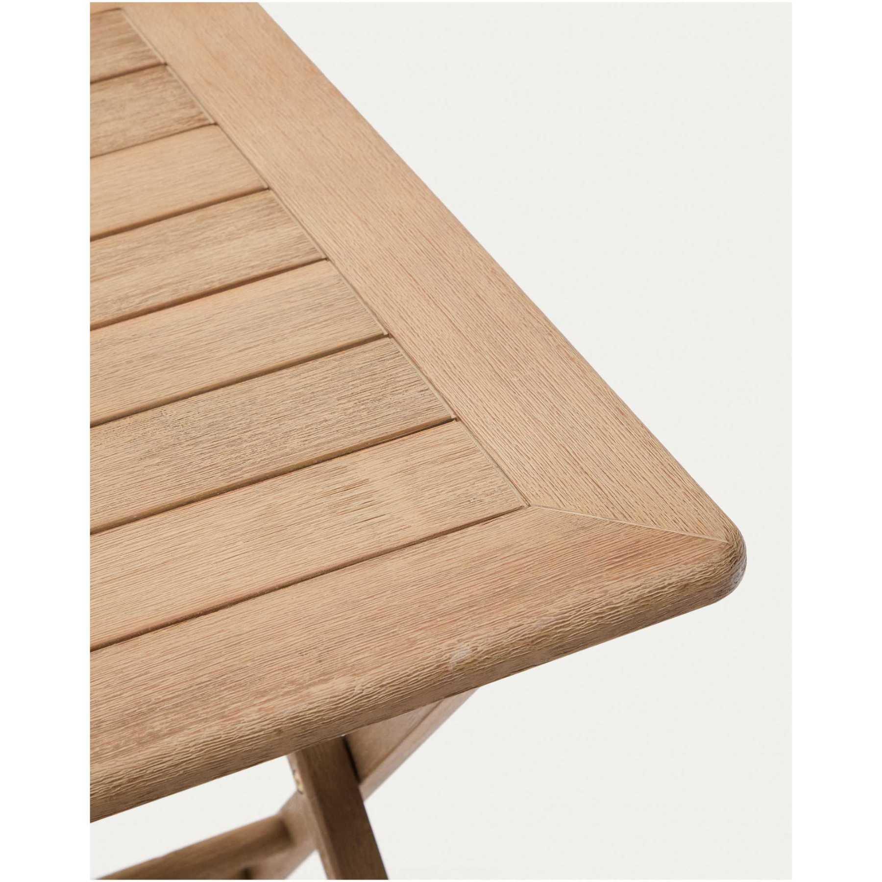Garten Klapptisch Dandara aus massivem Akazienholz 66x66 FSC 100 %