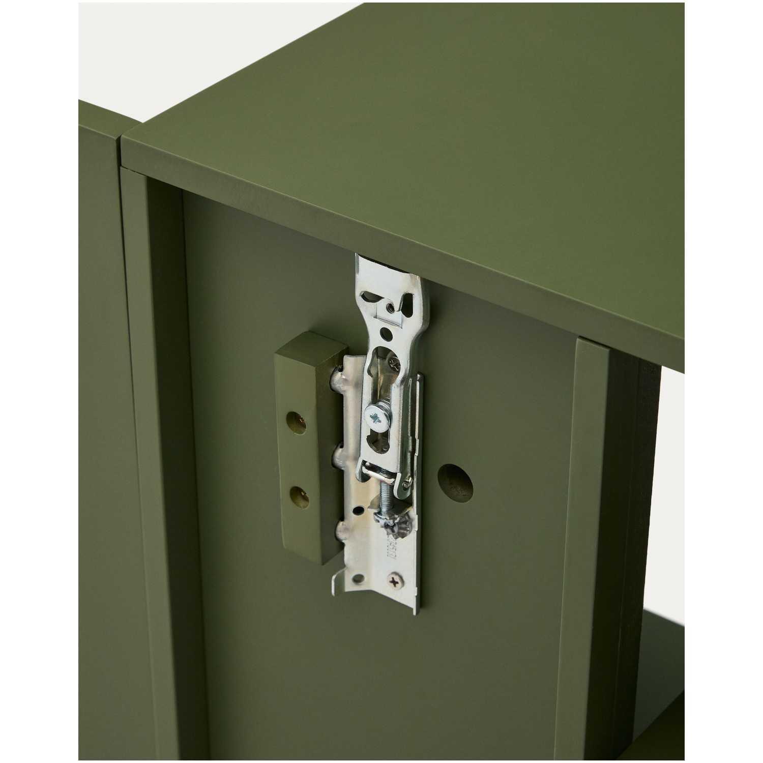 Modular Wandregal Ina MDF grün 80x80