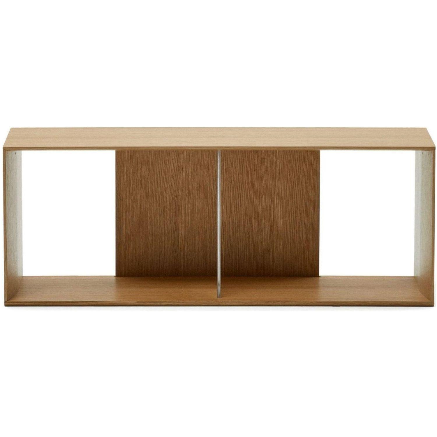 Litto grosses Regalmodul aus Eichenfurnier 101 x 38 cm