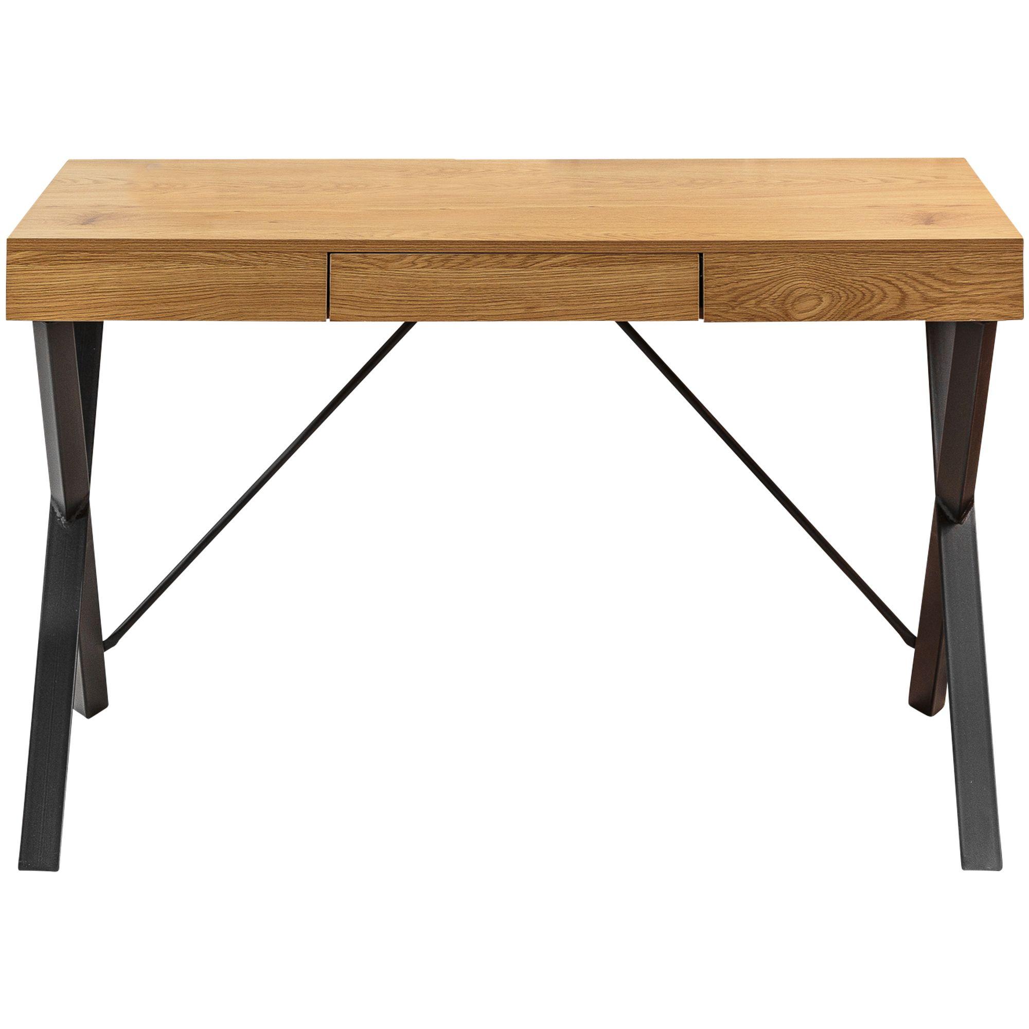 Schreibtisch Basic 110cm Eiche-Optik