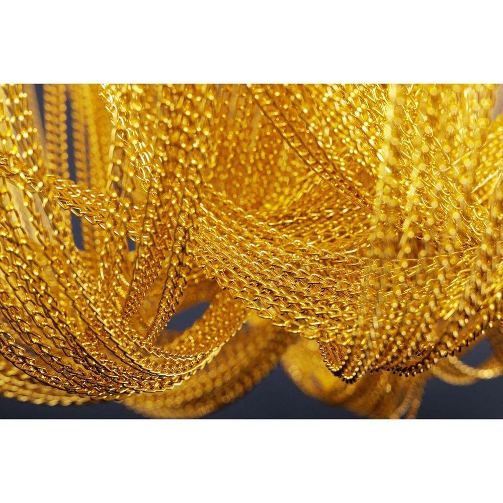 Kronleuchter Castle Crystal gold 50x50