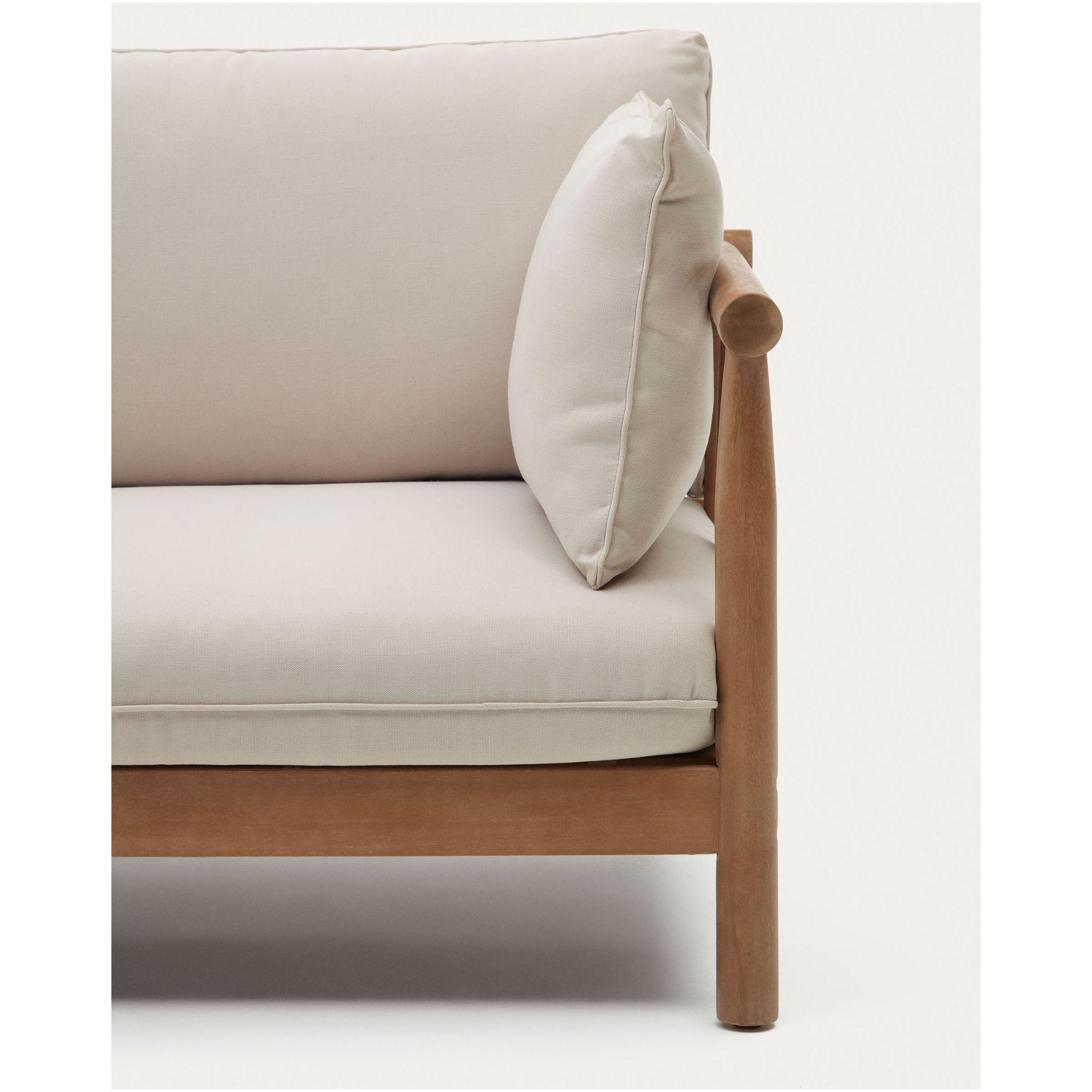 Eck-Gartenlounge Sacova massives Eukalyptusholz 280x280