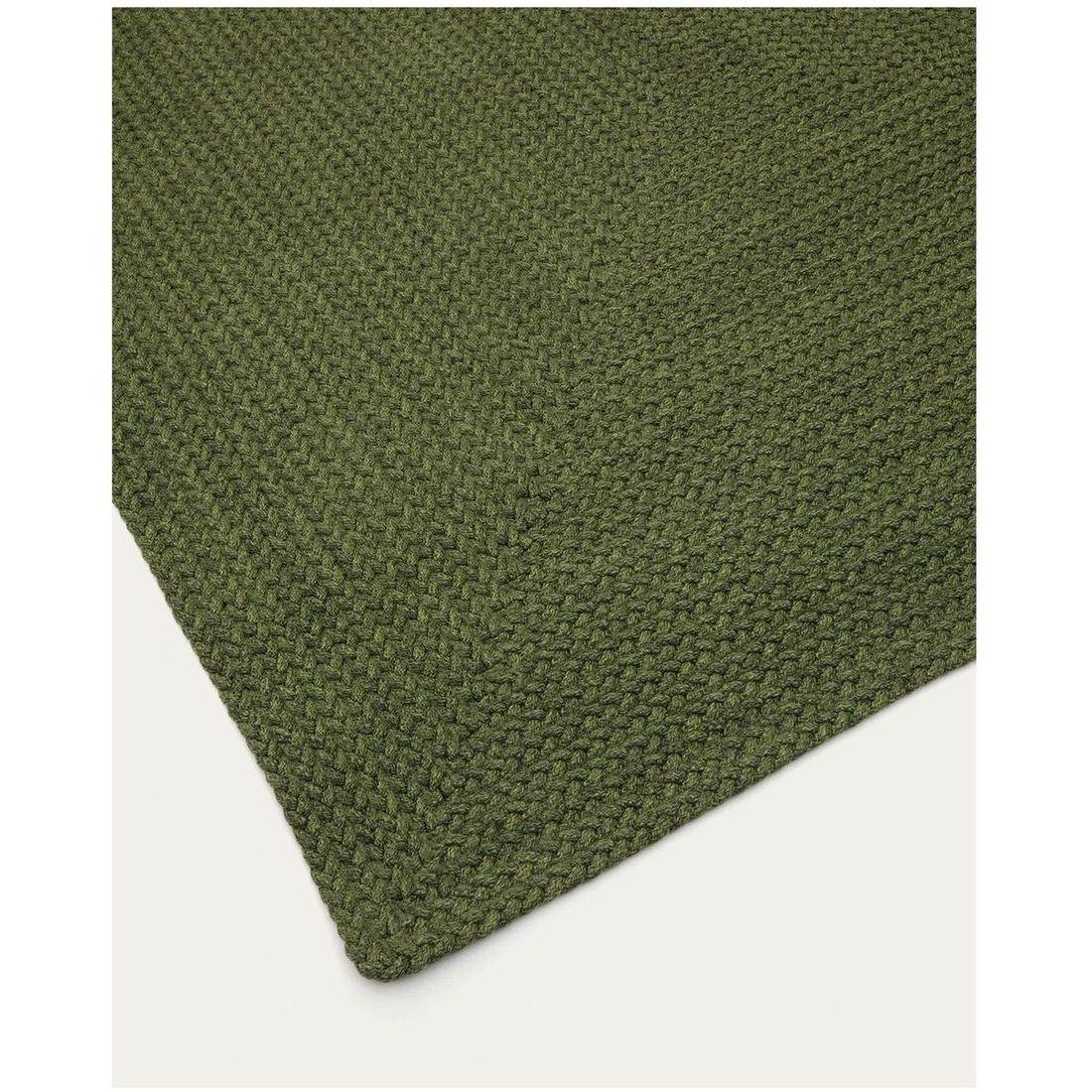 Gartenteppich rechteckig Despas aus synthetischen Fasern grün 200x300