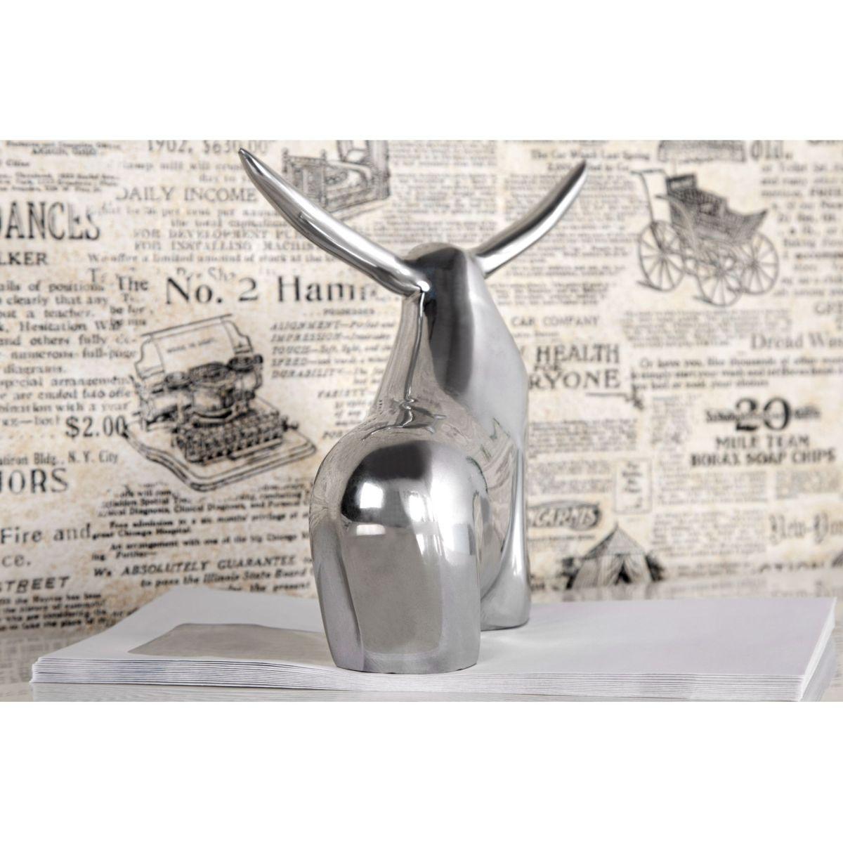 Briefbeschwerer Big Skull Alu