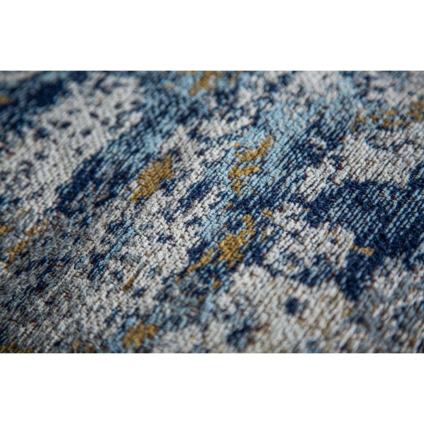 Bodenkissen Satura 70x70 blau beige