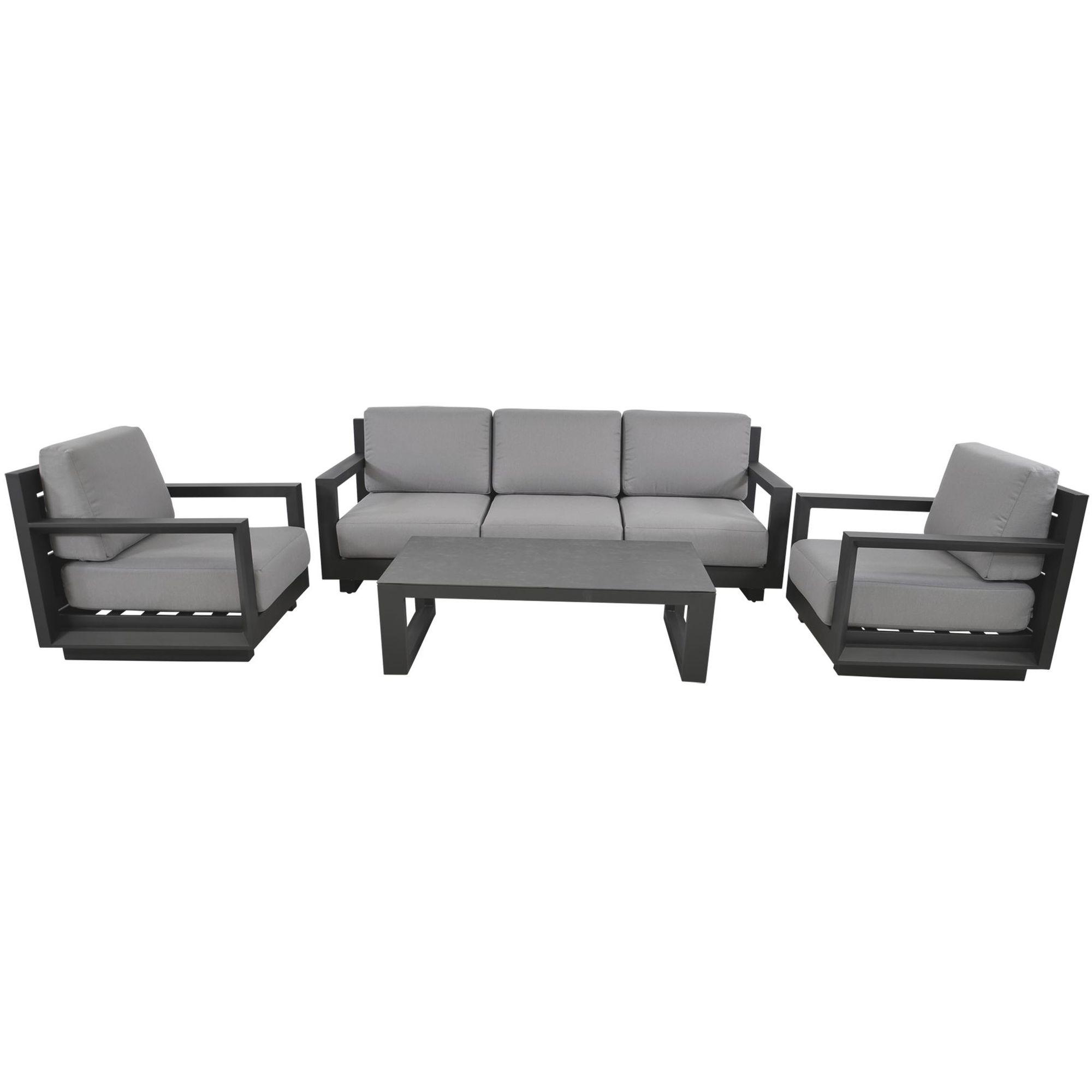 Gartenlounge Aluminium Giorgio