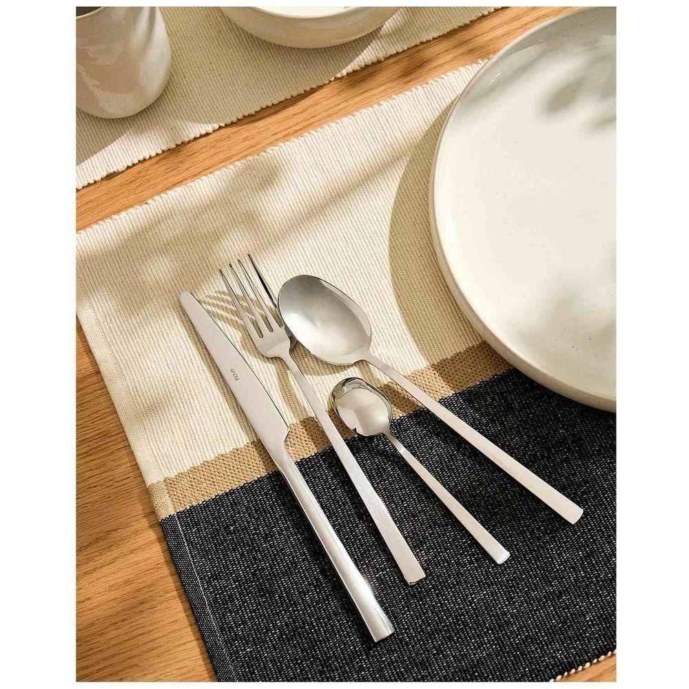 16-teiliges Edelstahl-Besteckset Dilora mit glänzendem Finish