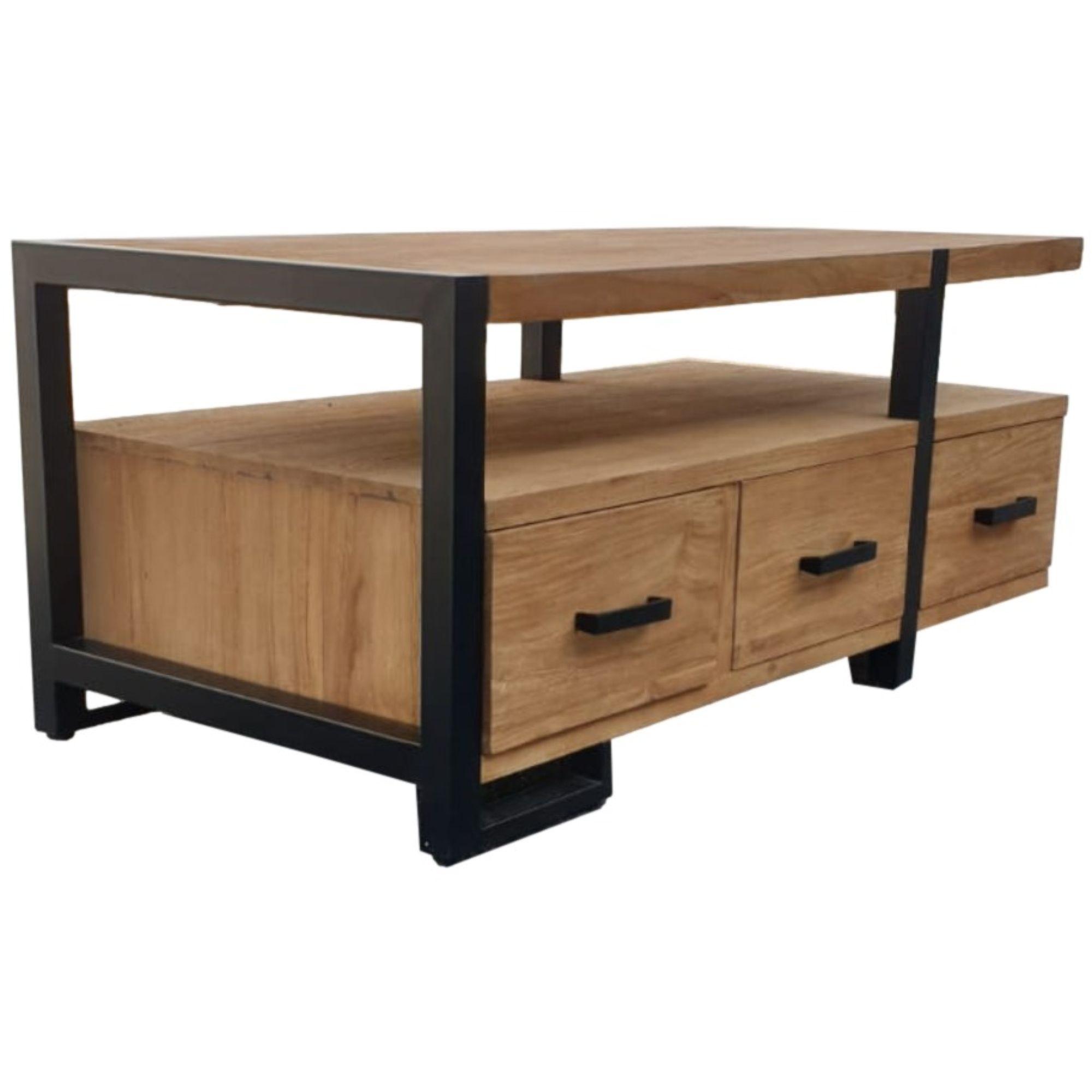 Couchtisch Iron Teak 120x60