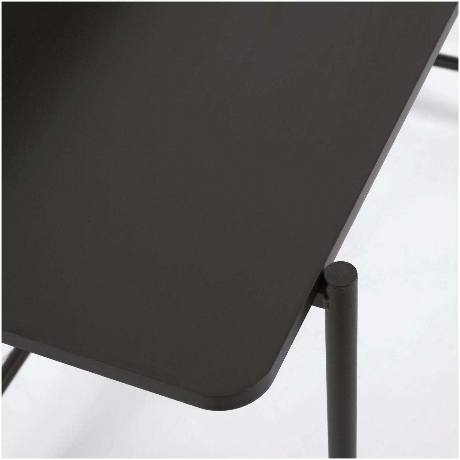 Schreibtisch Gina Melaminplatte und Metallbeine 120x60