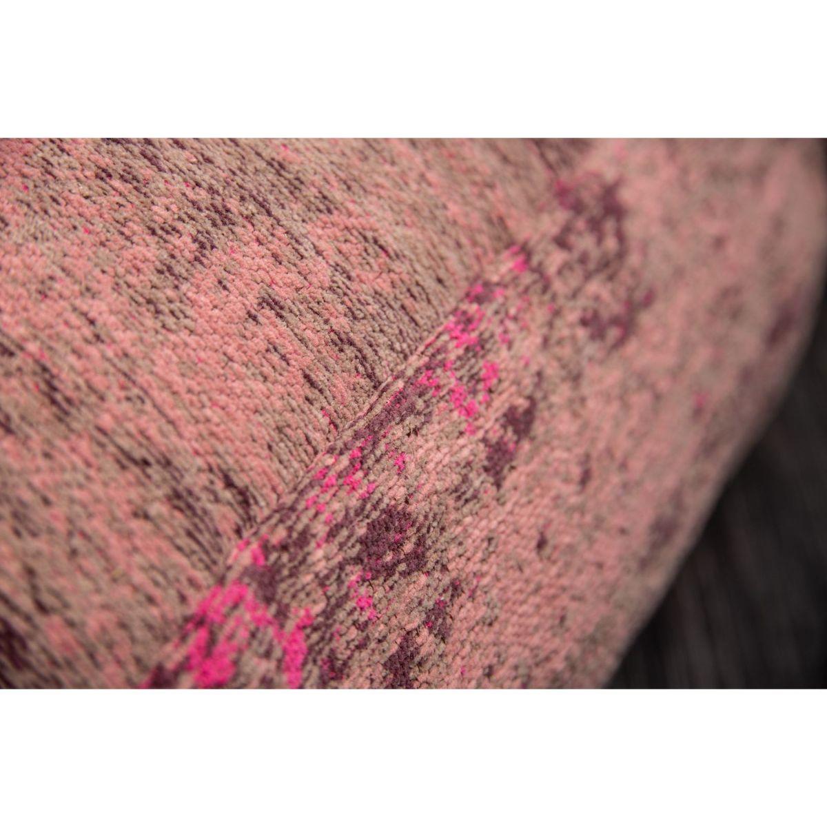 Bodenkissen Vintage 70x70 rot-pink