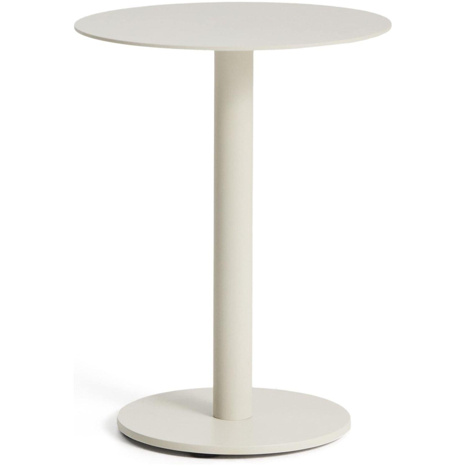 Garten Beistelltisch rund Asinara Aluminium beige 40x40