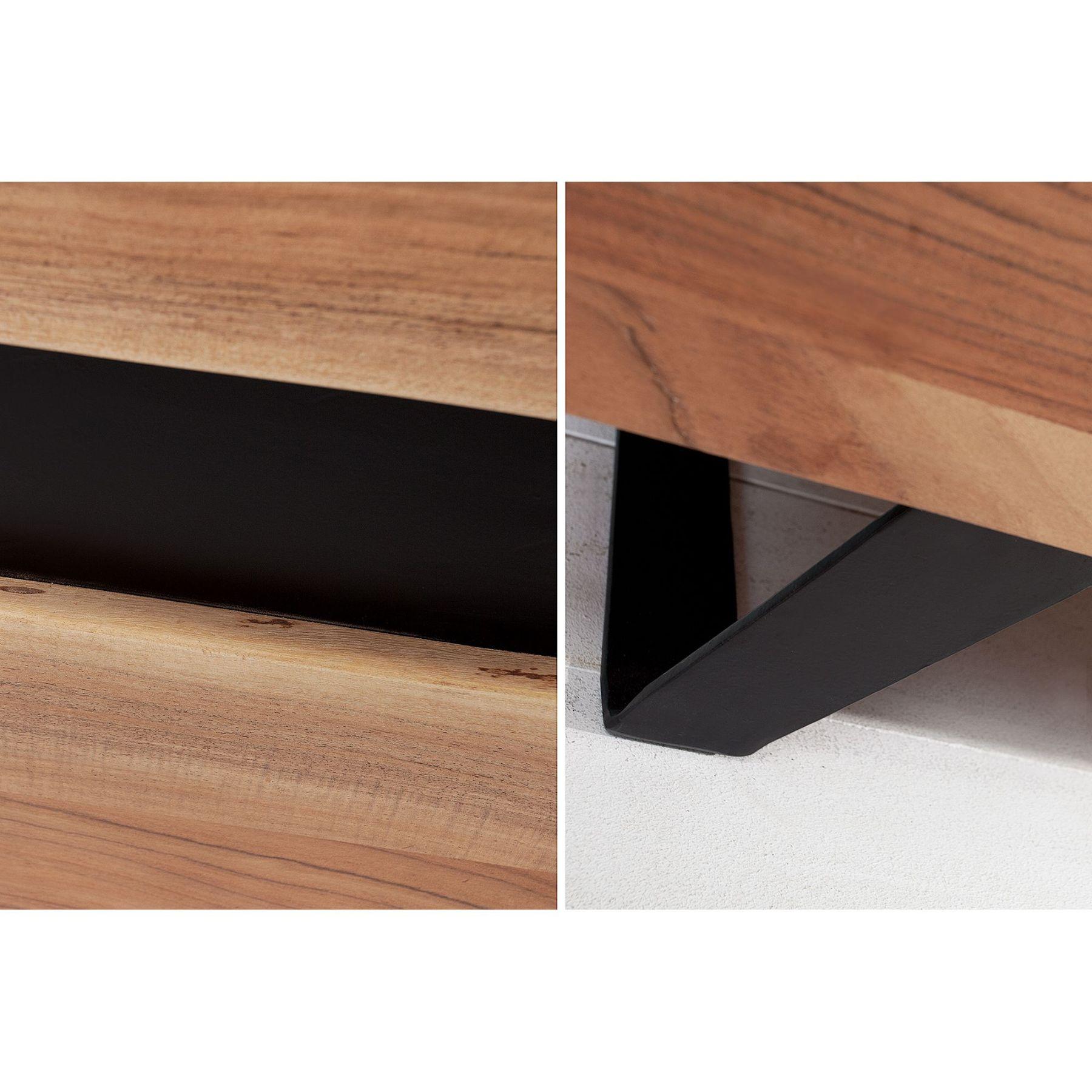 Highboard Nature Line Baumkante Akazie 118x140