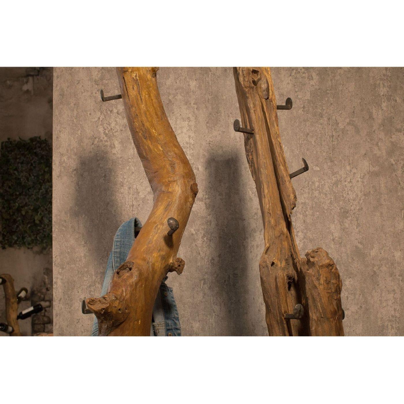 Garderobe Unika 200cm Teakholz
