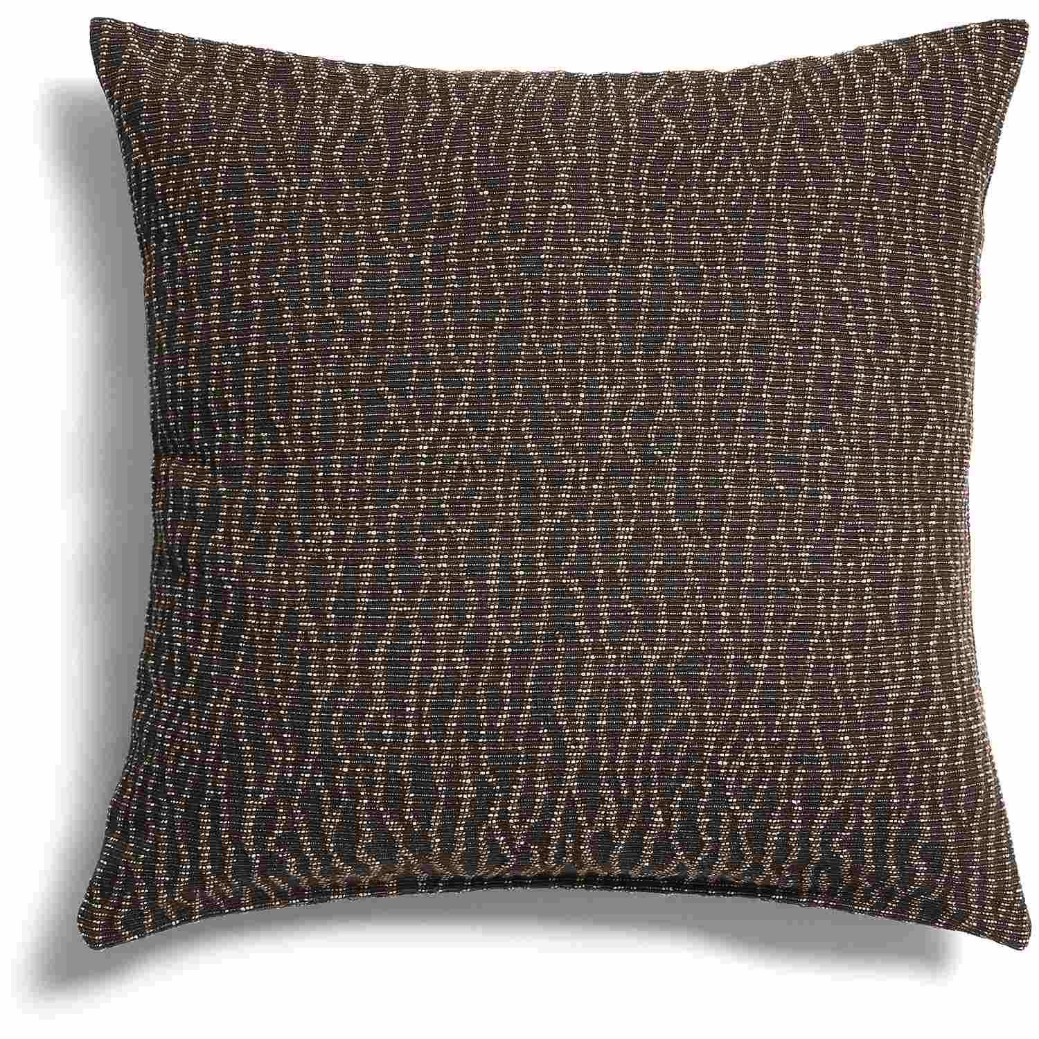 Kissenbezug Alnori aus 100 % Baumwolle mit Jacquard-Muster braun 50 x 50 cm