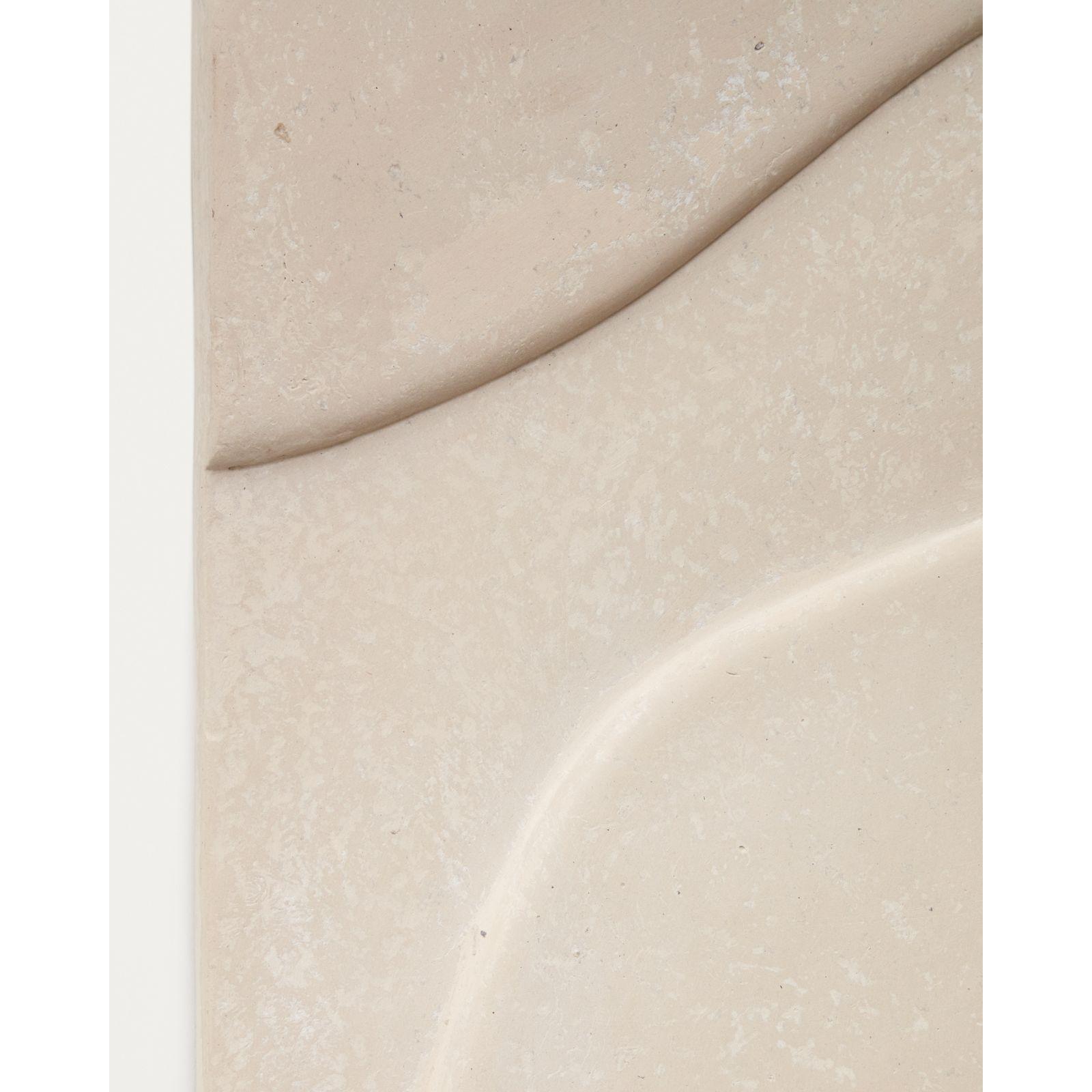 Bild Mirta aus Pappmaché in beige 40x58