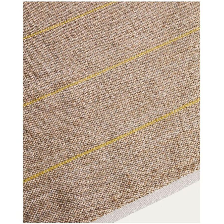 Garten Teppich Denu 100% PET beige 200x300