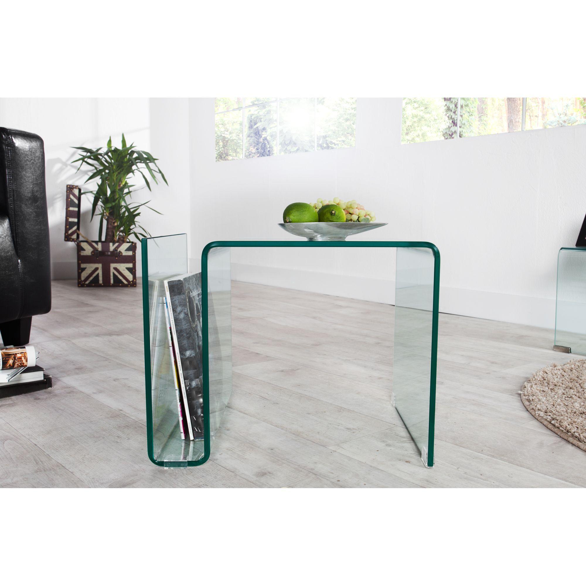 Beistelltisch Glas S 50x40