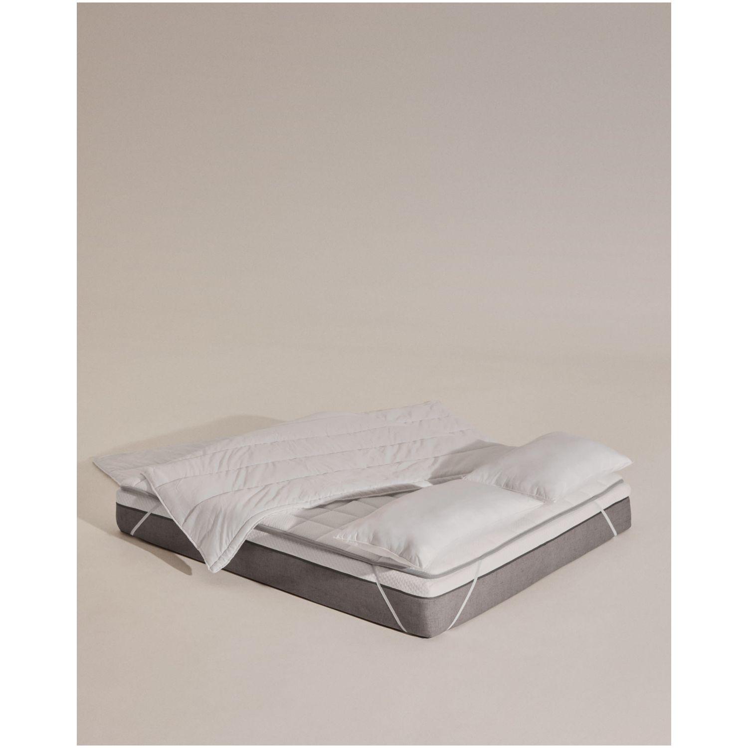 Duvet Steppdecke Atra 260x240 70% Daunen und 30% Federn für Bett von 180