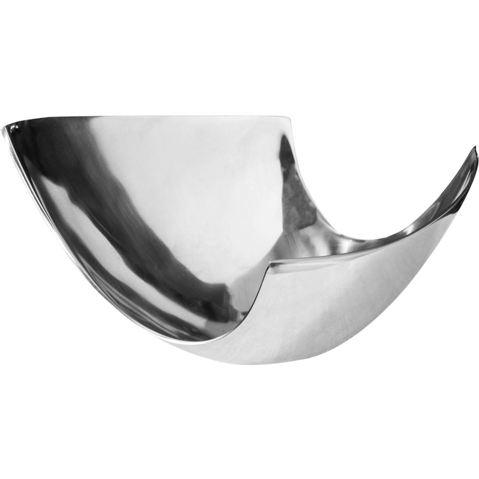 Deko Schale Milo Aluminium chrom 24