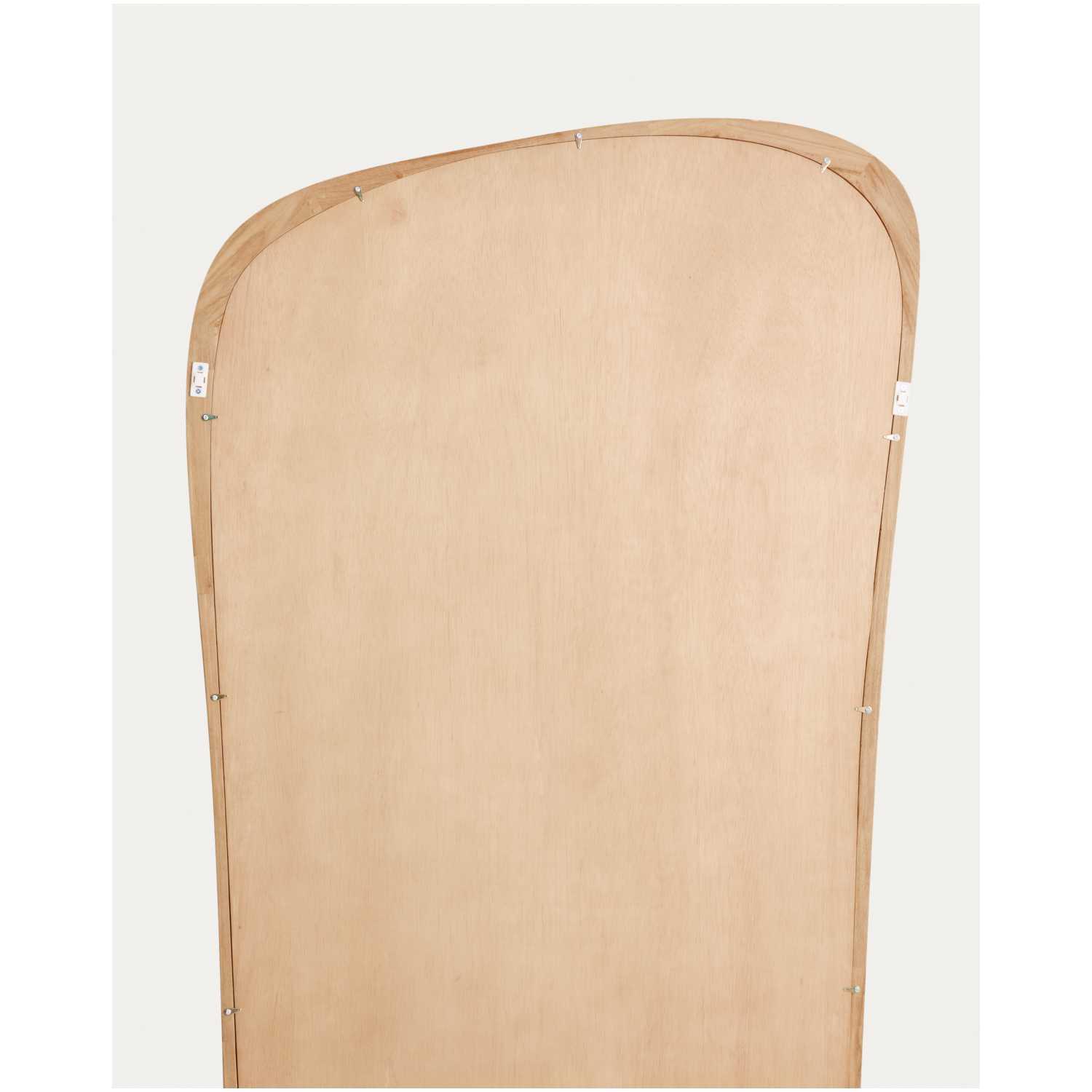 Wandspiegel Alura organisch Teakholz natur 94x192 FSC 100%