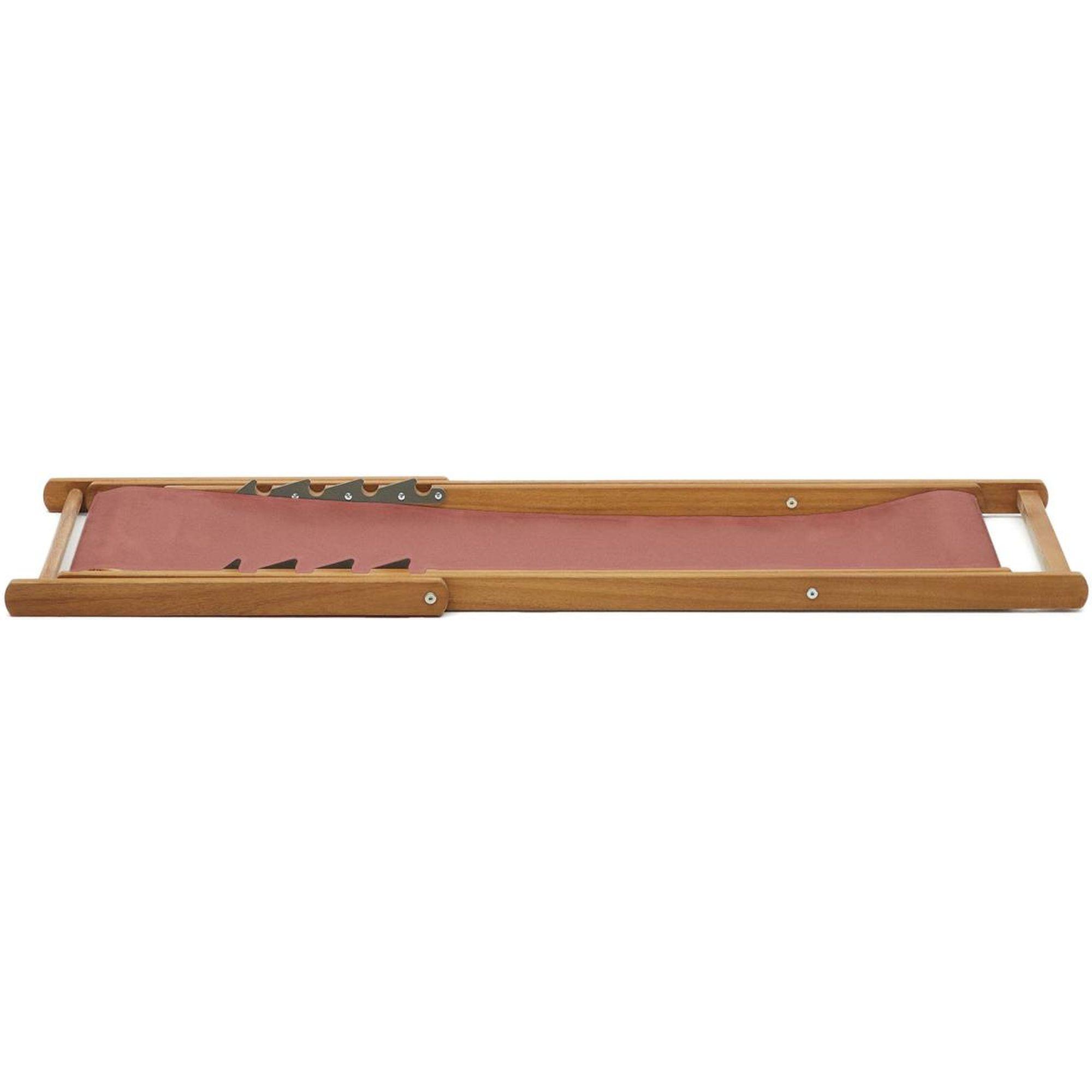 Liegestuhl Lounger terrakotta (verstellbar)