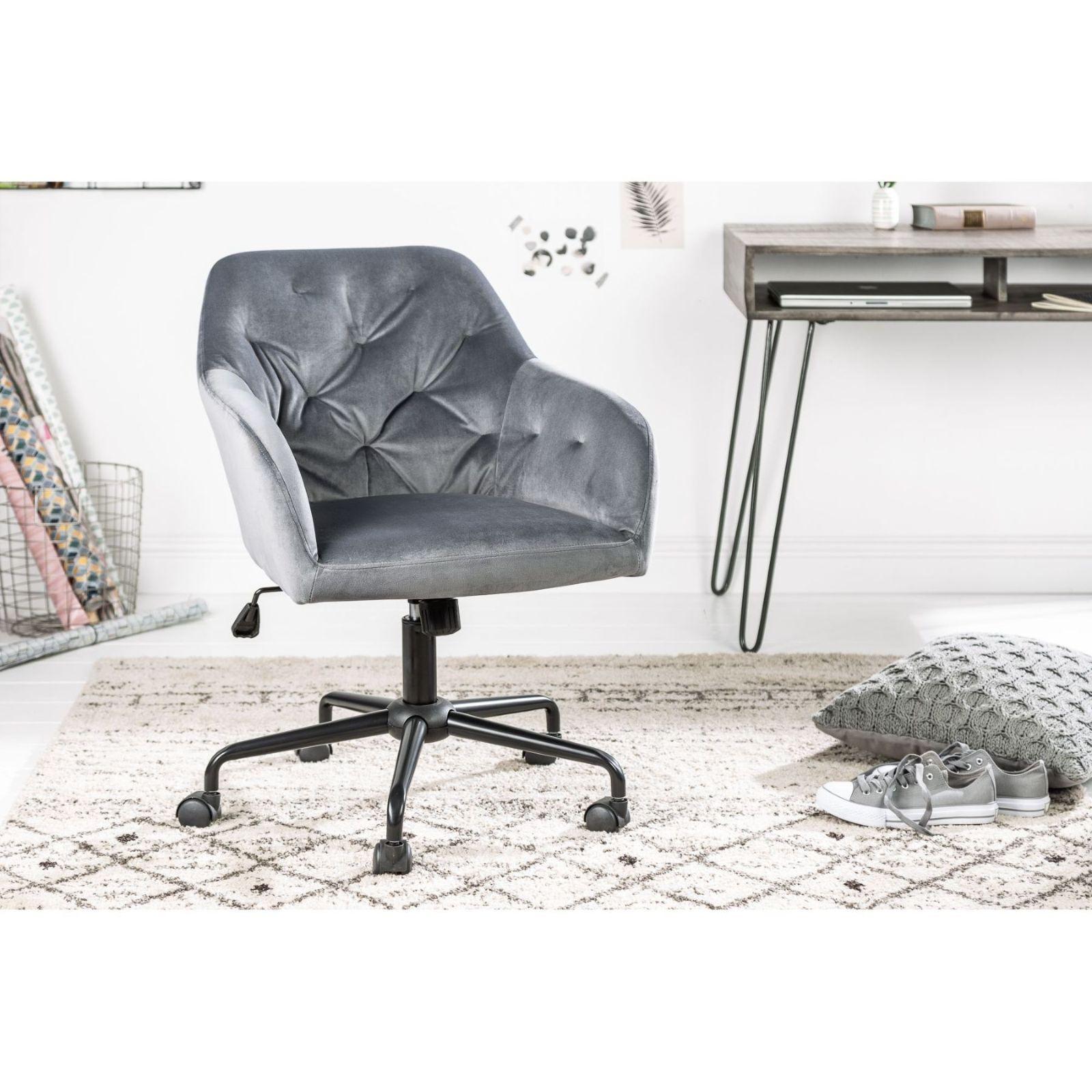 Bürostuhl Copenhagen Armlehne grau