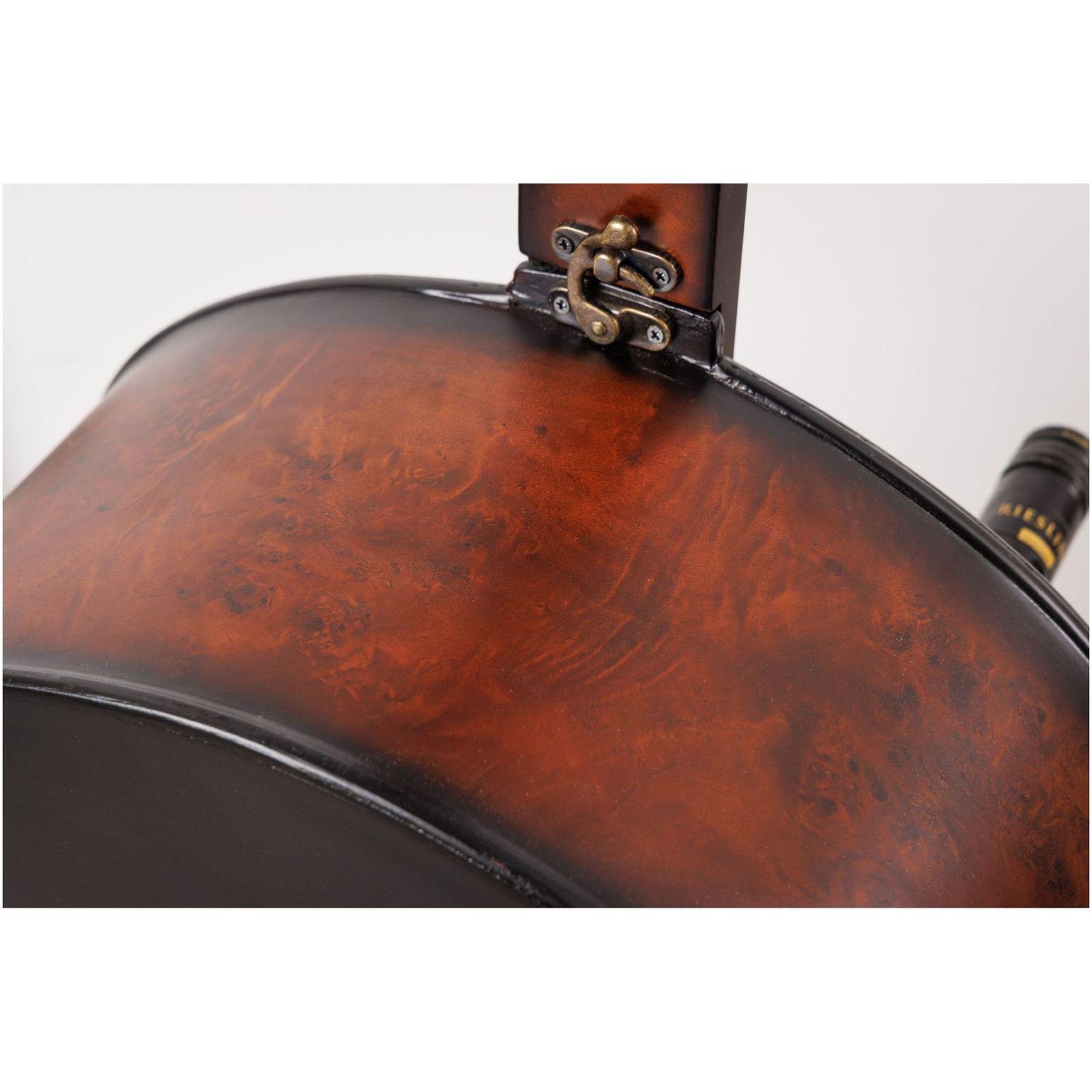 Weinregal Cello Gitarre Pinienholz braun