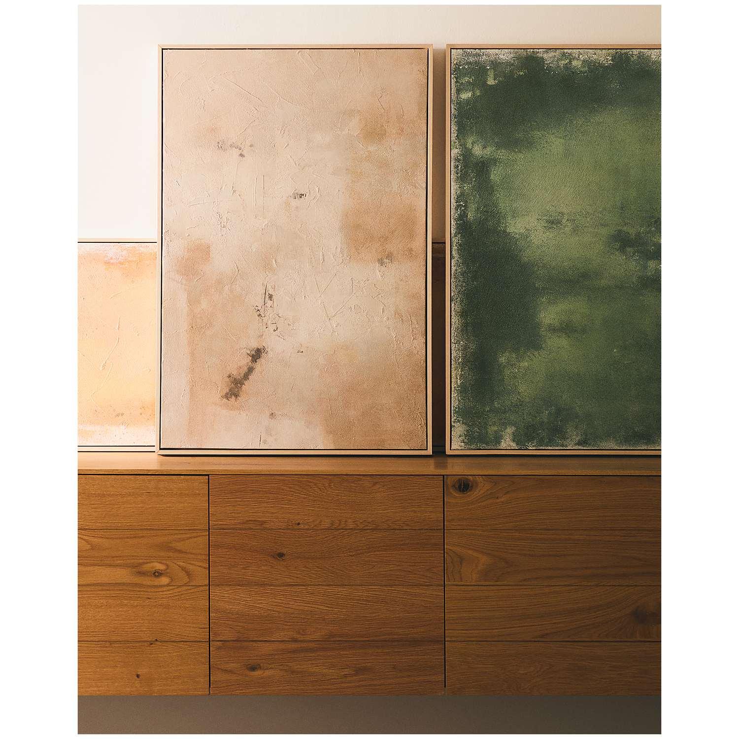 Abstraktes Bild Silpa Beige 60x90