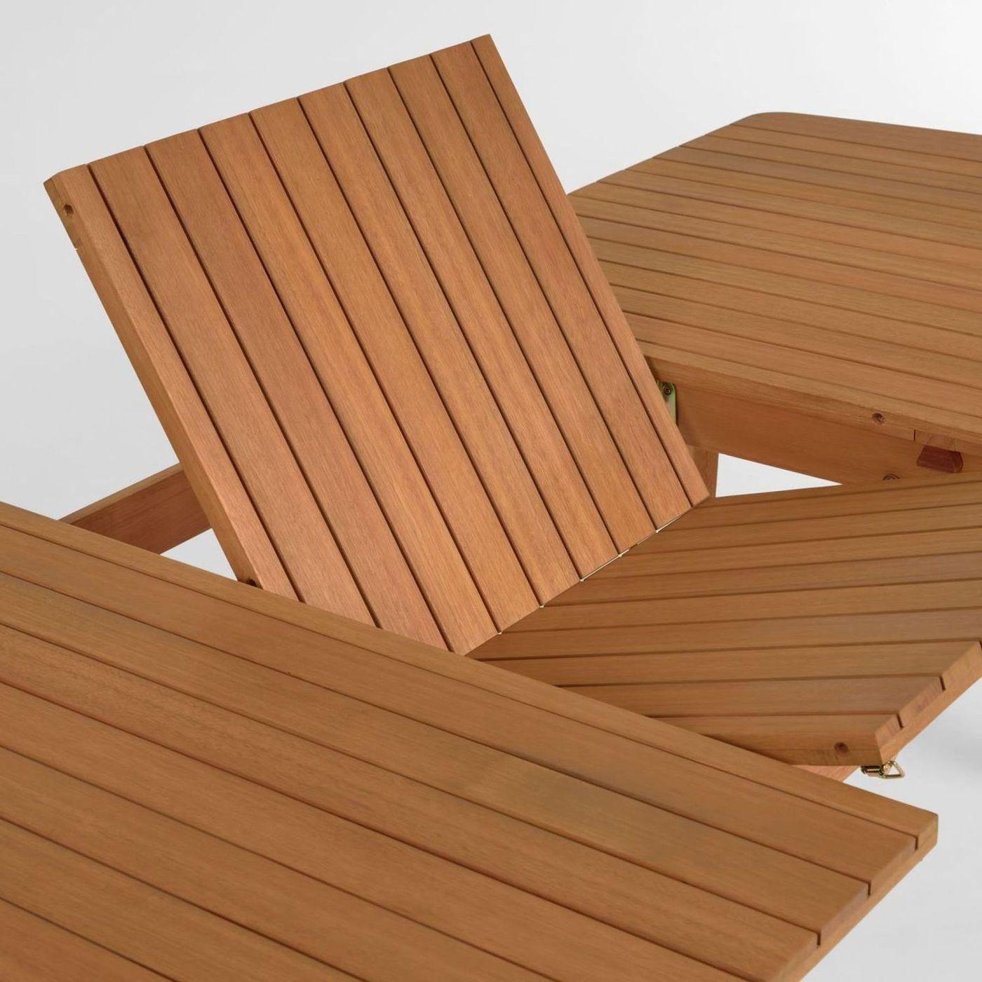 Garten Holztisch ausziehbar Hanzel 183-240x100
