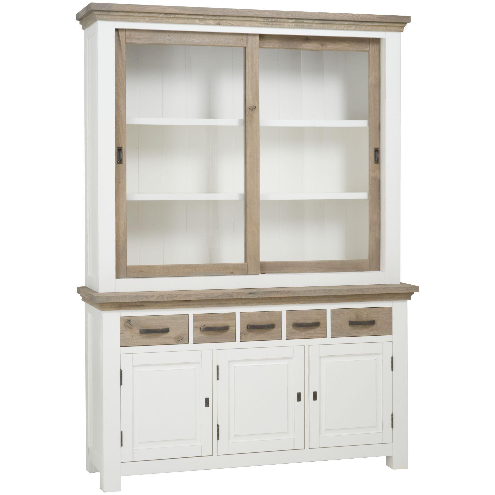 Buffetschrank Marseille 150x220 Eichenholz Kiefernholz