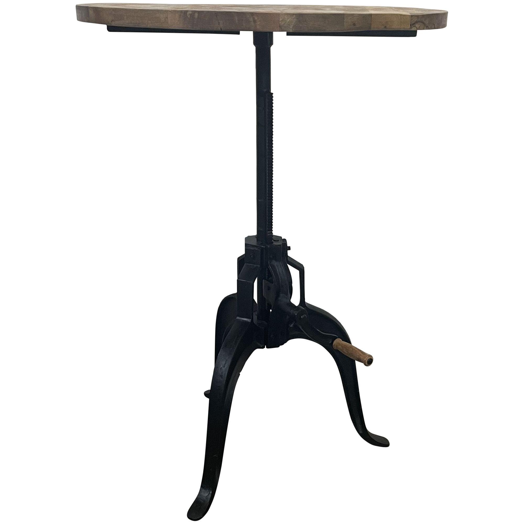 Bartisch Bistrotisch Industry Loft Gusseisen Mango 75x75