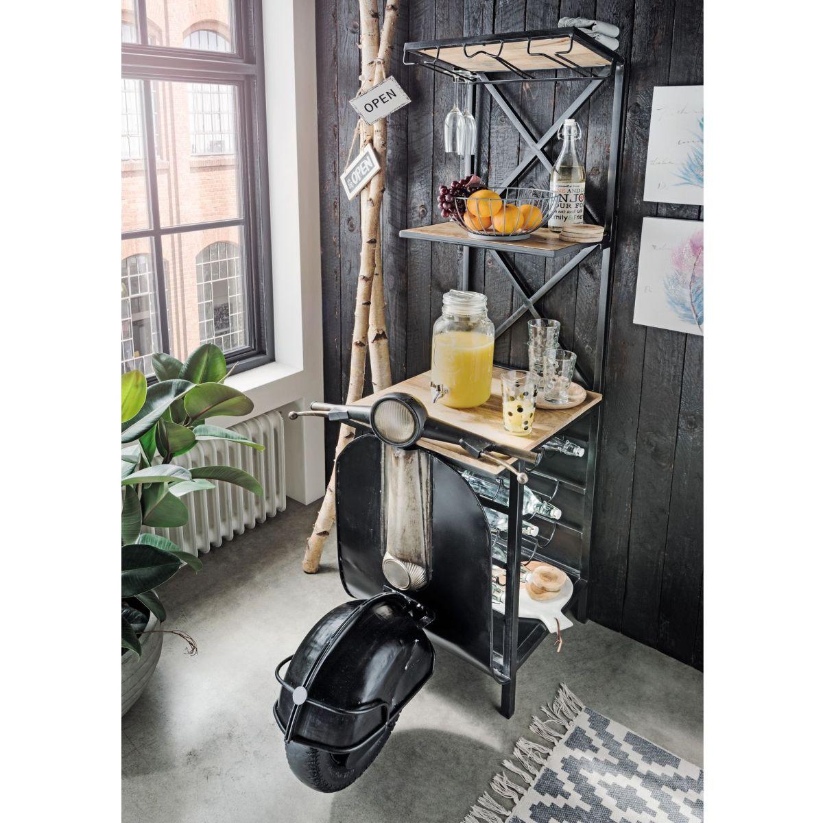 Barregal Vespa Unikat schwarz