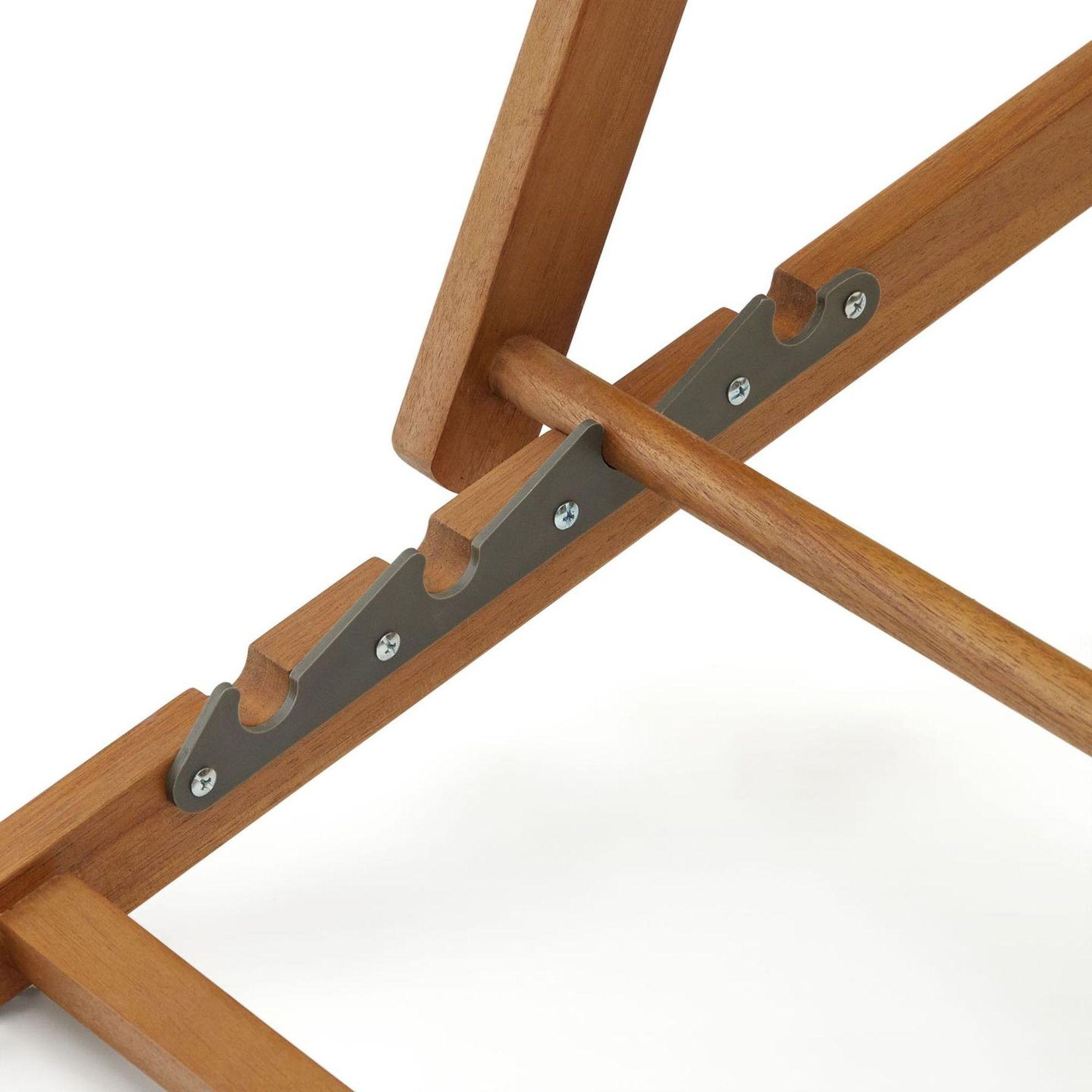 Liegestuhl Lounger terrakotta (verstellbar)